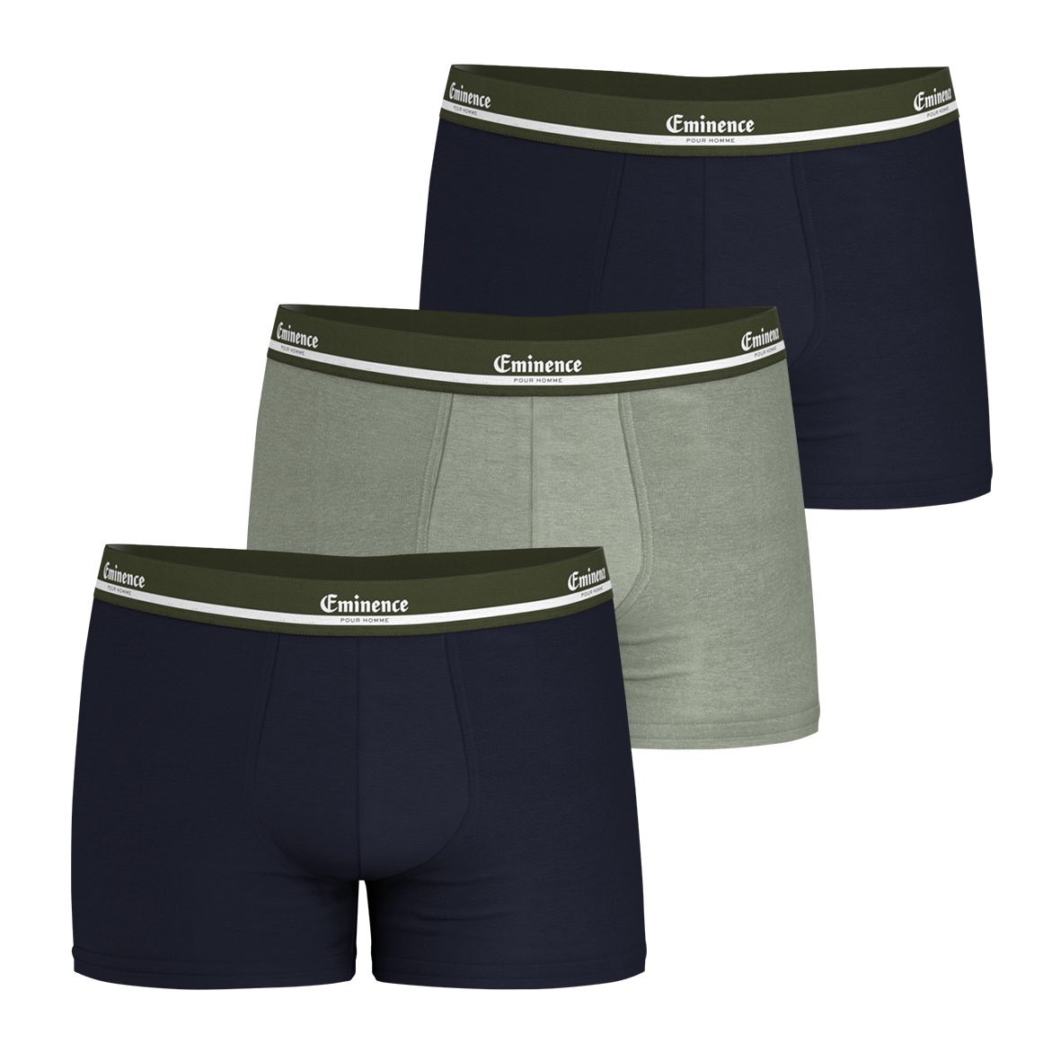 Lot de 3 boxers exclusivité web EMINENCE Bleu