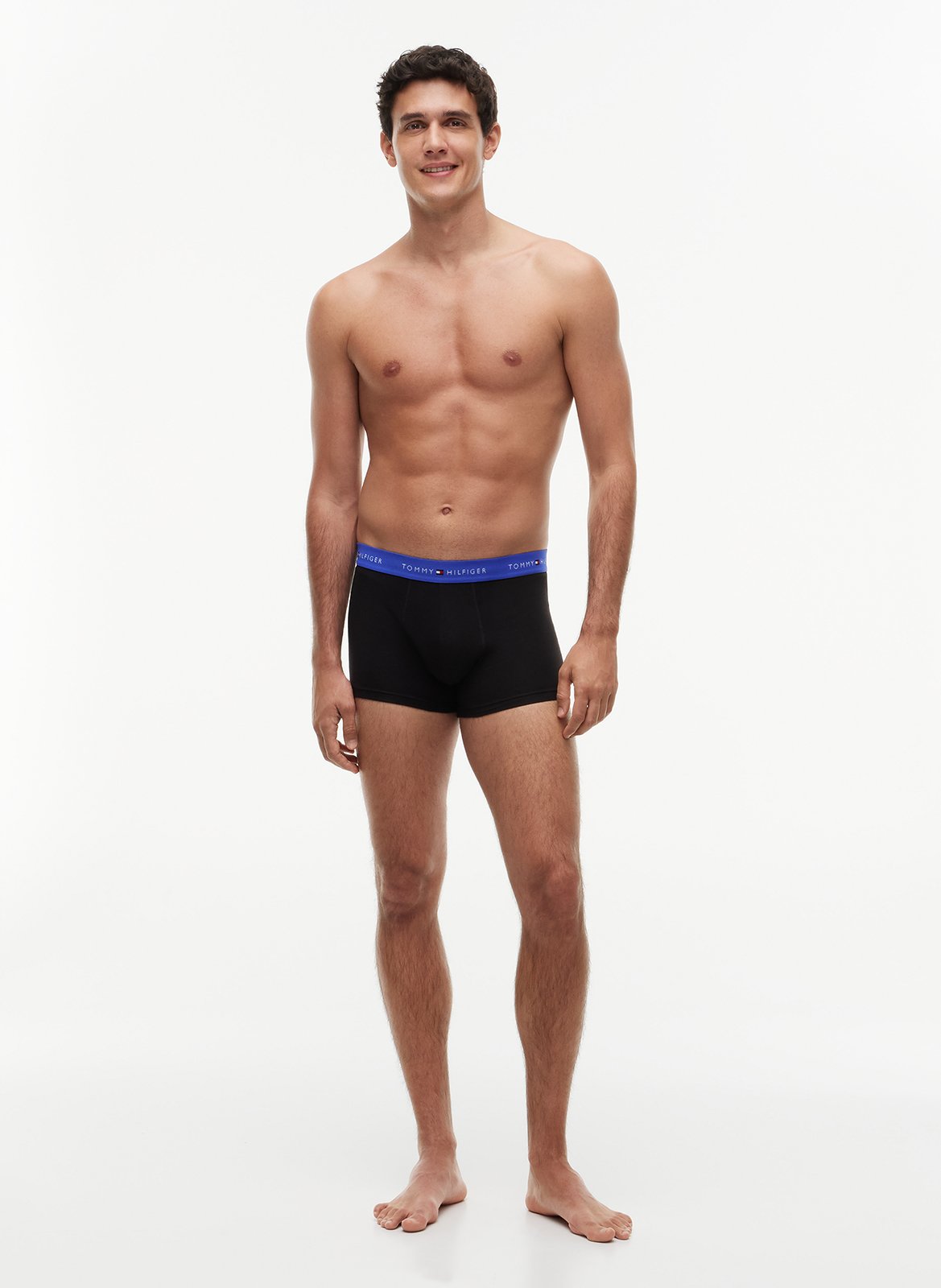 Lot de 3 boxers en coton mélangé TOMMY HILFIGER Rouge