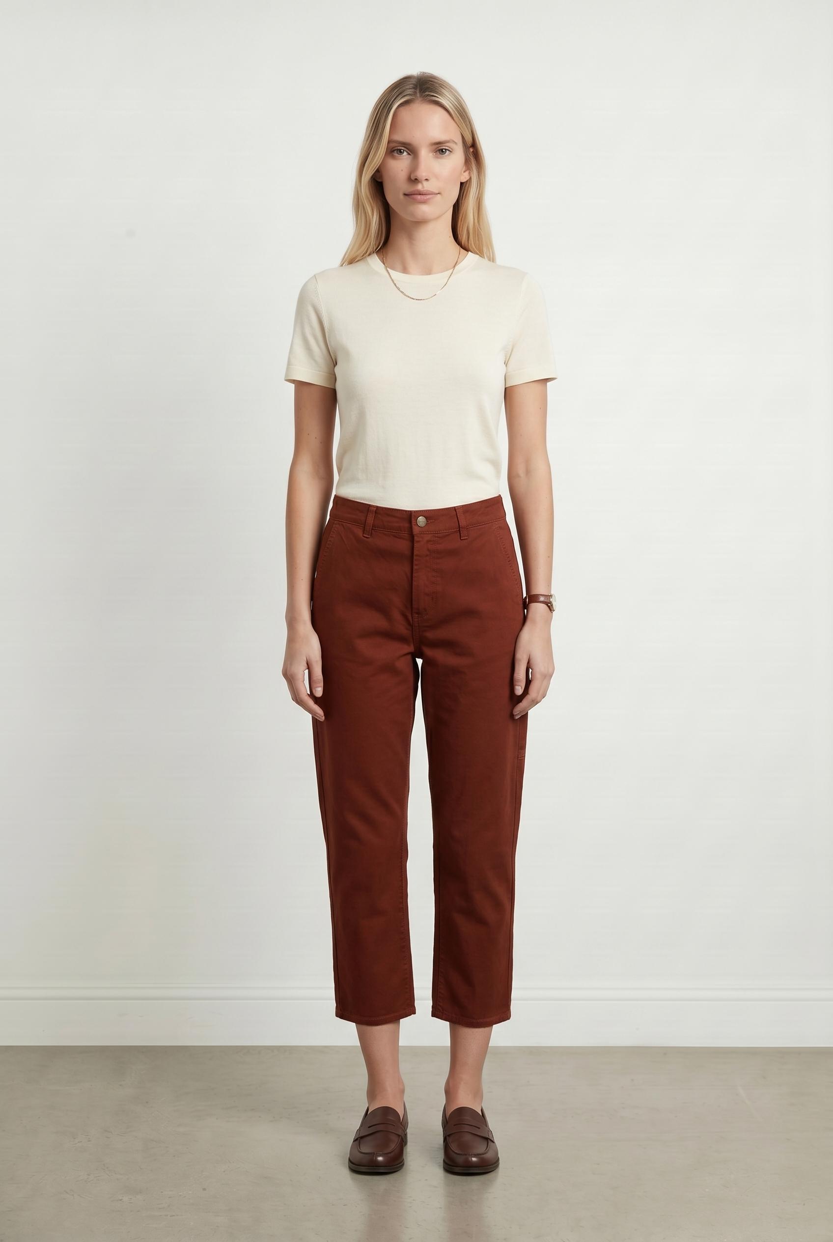 Jeans CHLOE STORA - SECONDE MAIN Red
