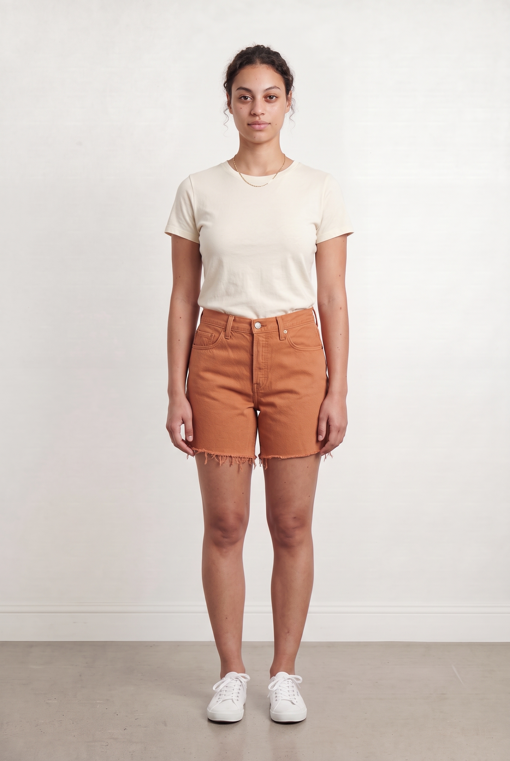 Shorts LEVI'S - Seconde main Orange