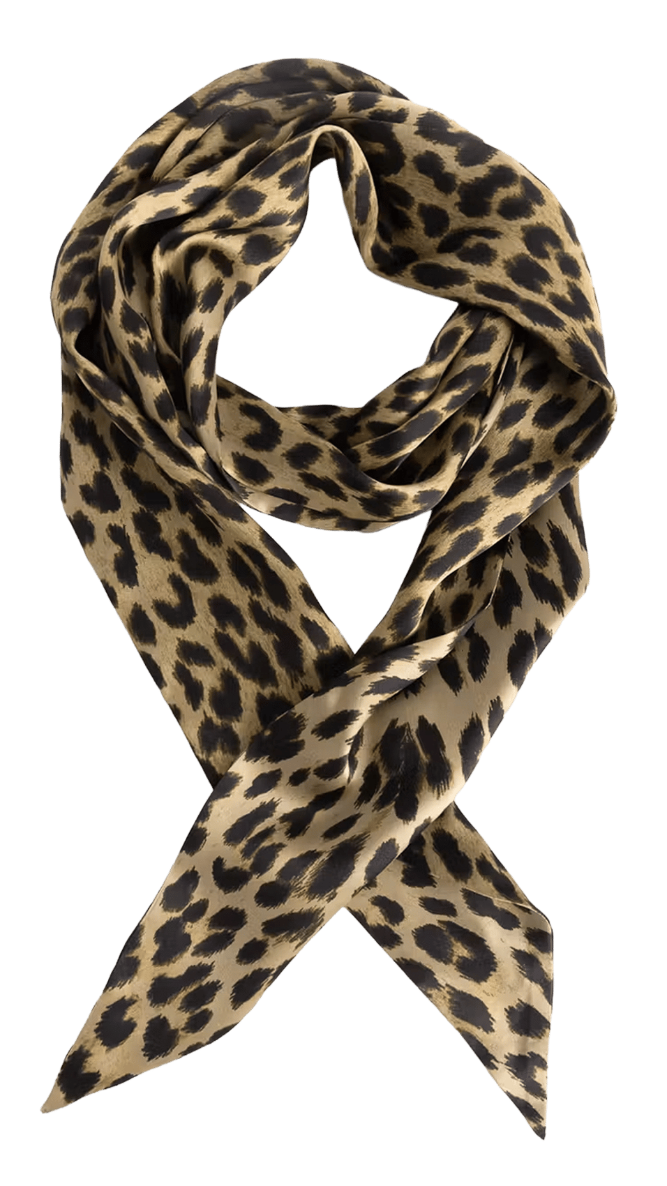 Leopard silk scarf ZADIG&VOLTAIRE White