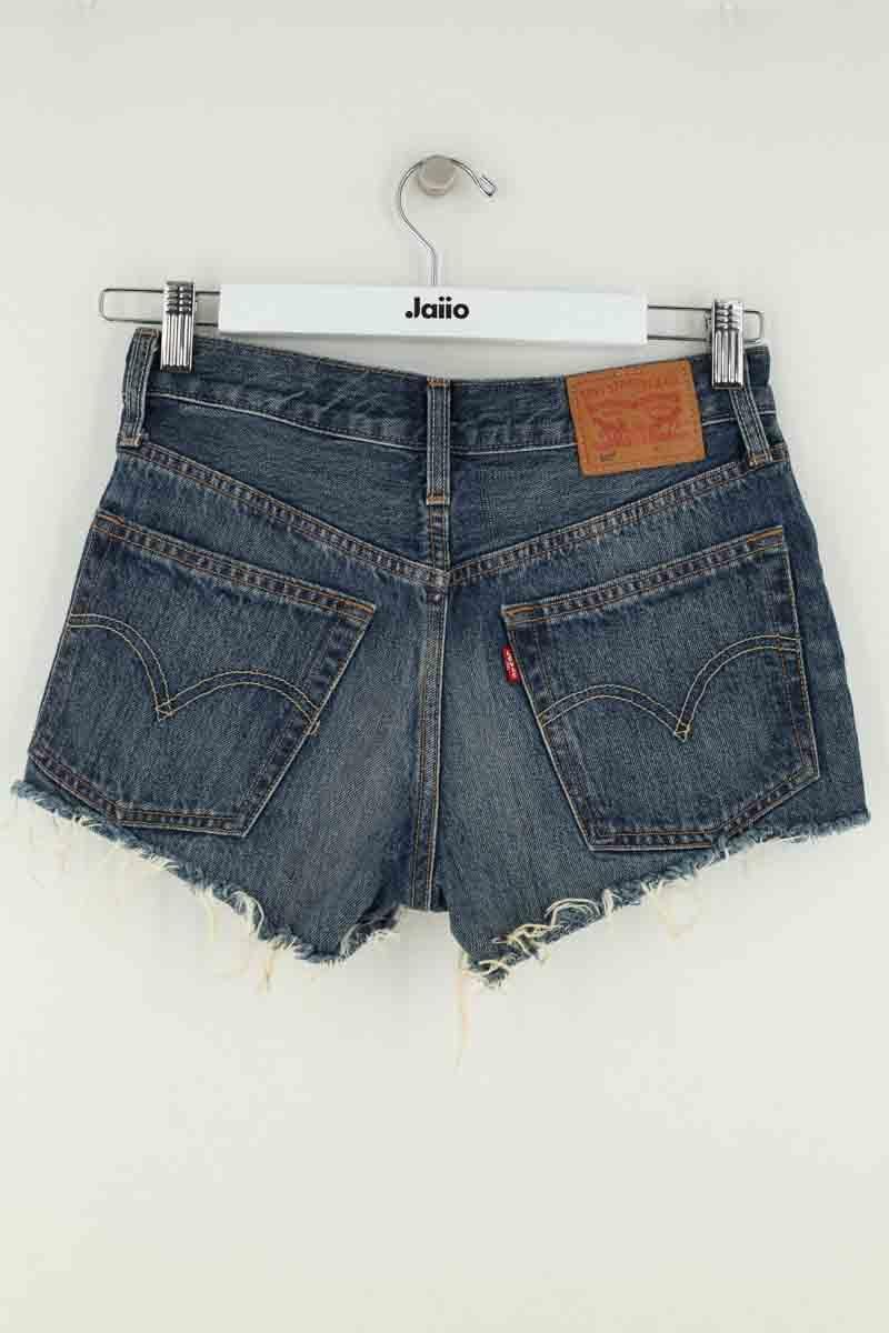 Mini shorts LEVI'S - Seconde main White