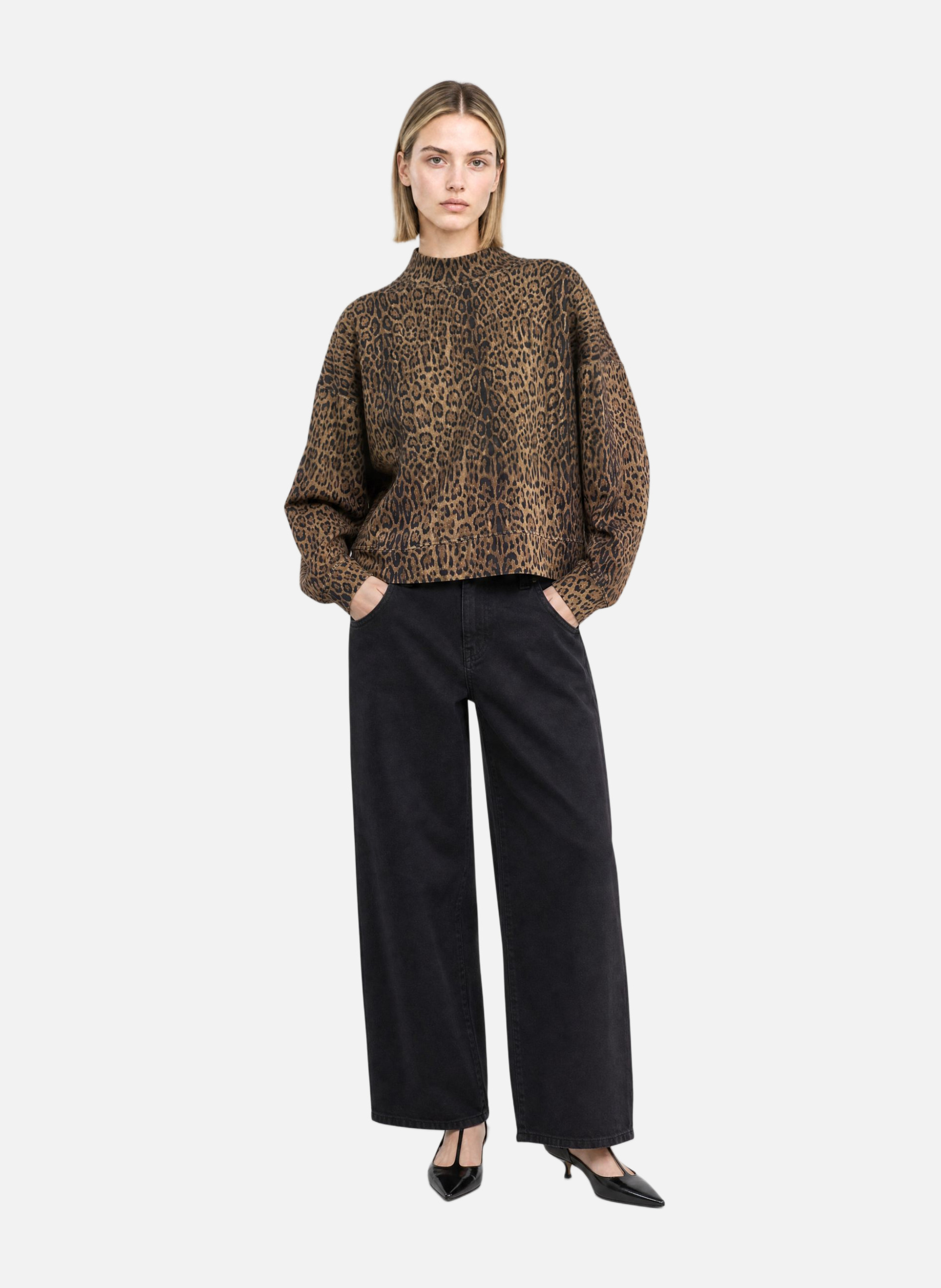Leopard-print sweatshirt THE KOOPLES Multicolored