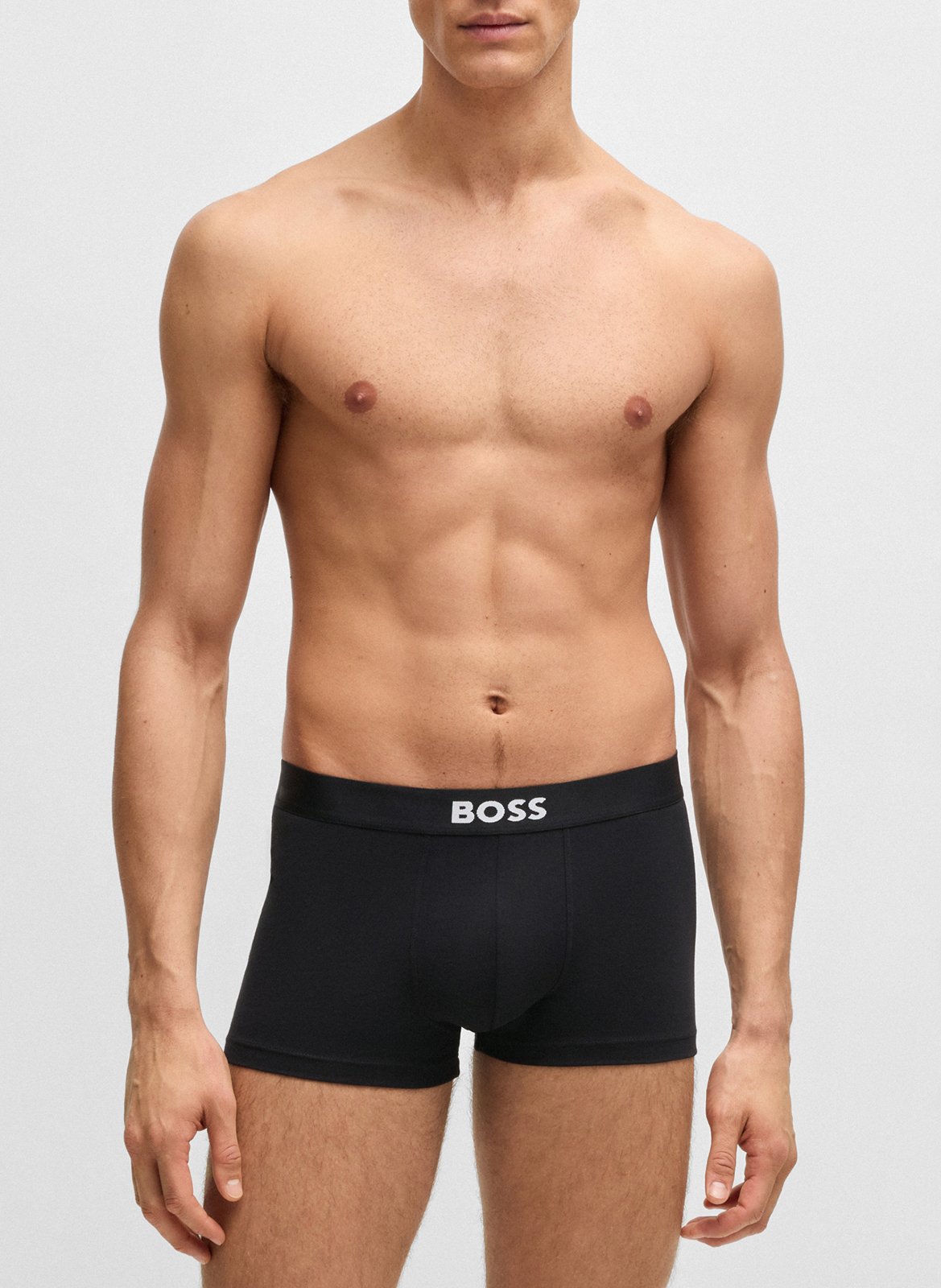 Pack de boxer en coton mélangé BOSS Noir