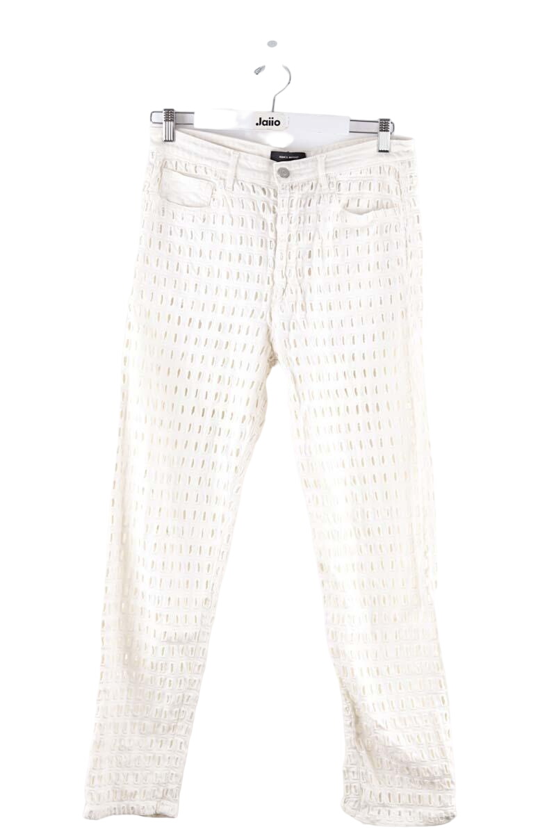 Cotton skinny jeans ISABEL MARANT - Seconde Main White