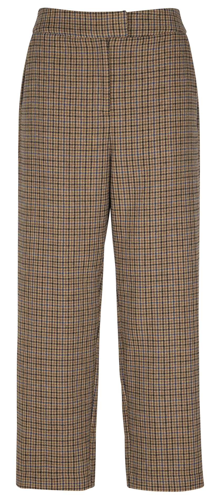 Hoge taille wortelbroek met patronen SUNCOO Beige