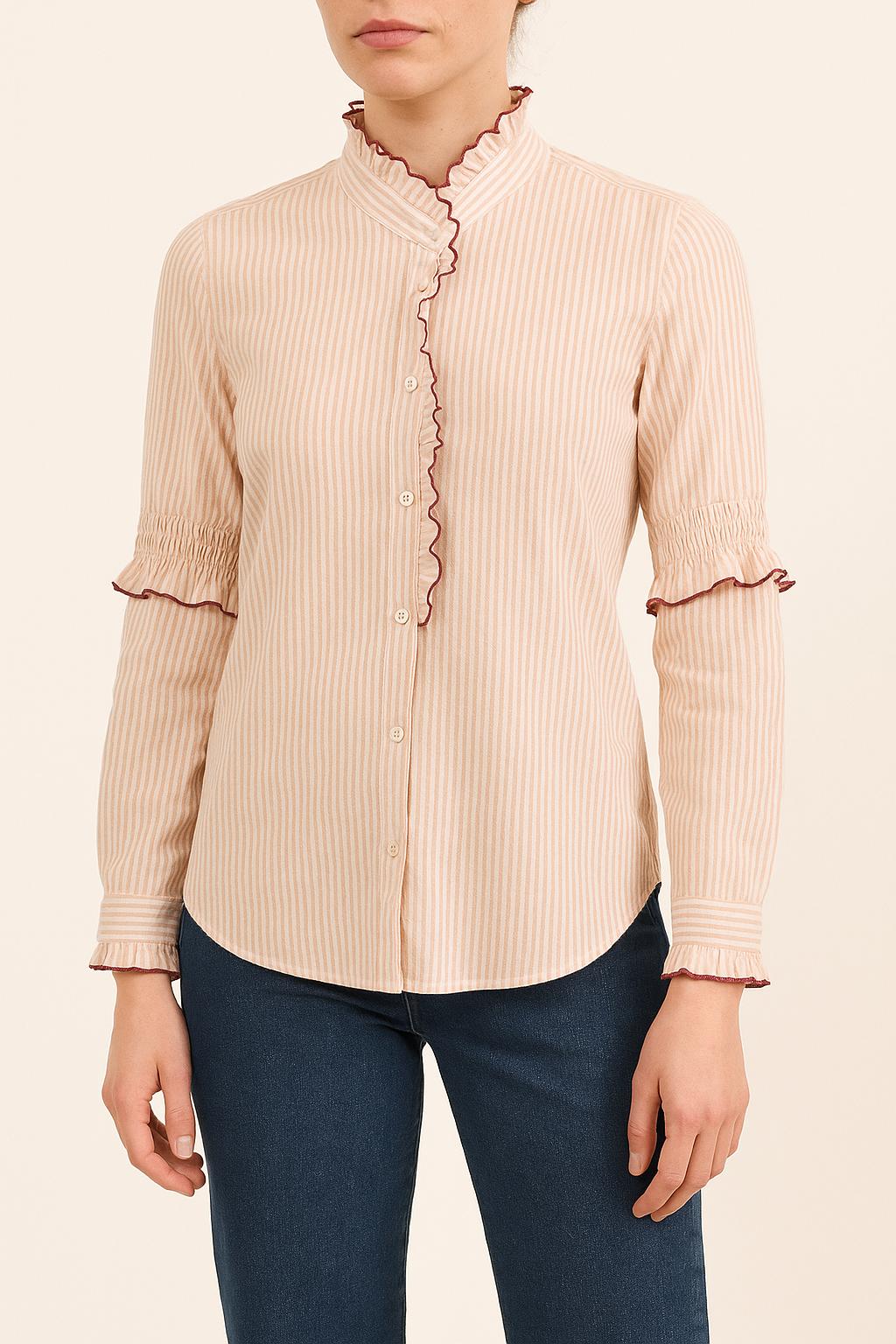 Shirt CHLOE STORA - SECONDE MAIN Beige