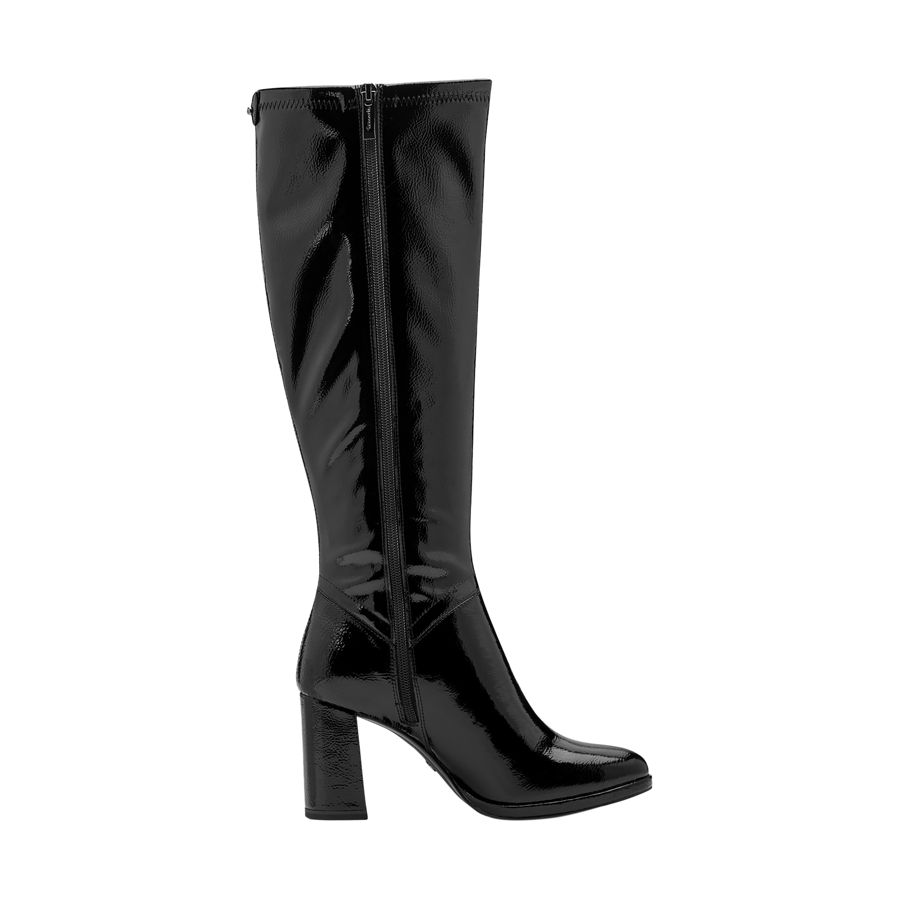 Heeled ankle boots with zip TAMARIS Black