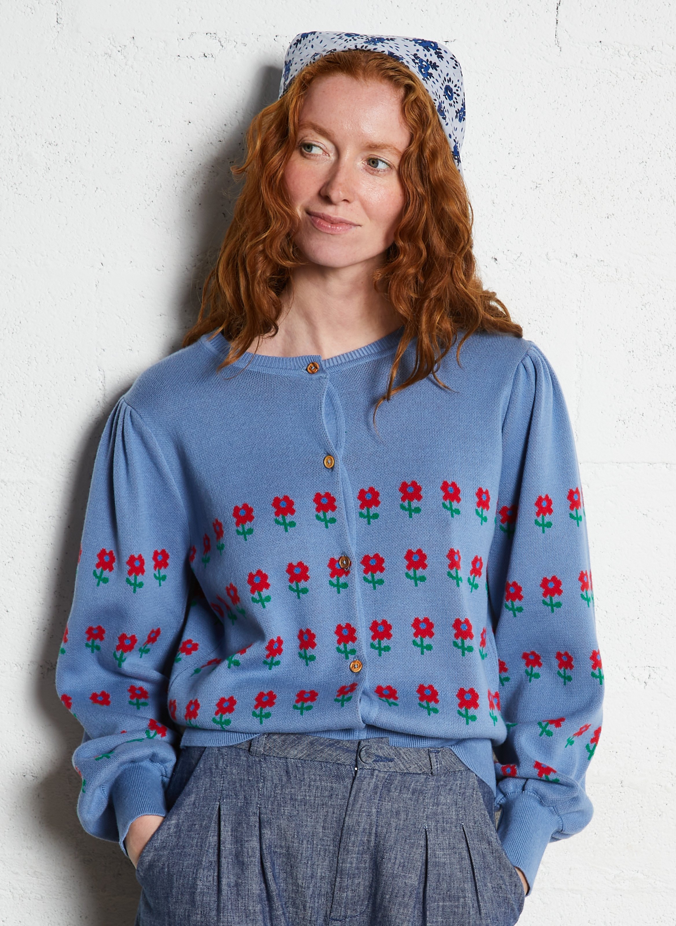 Vest met ronde hals EMILE ET IDA