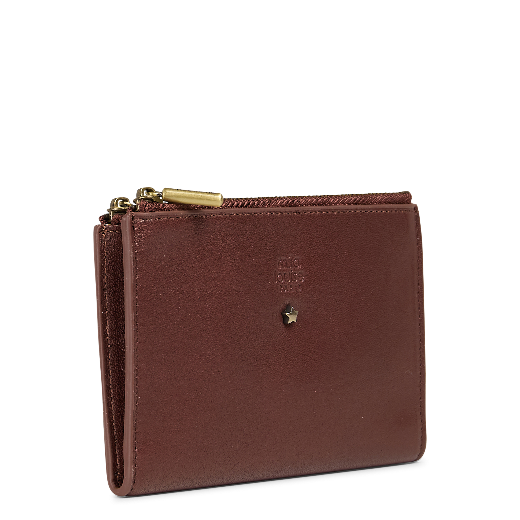 Babylon - Lederbrieftasche MILA LOUISE Braun