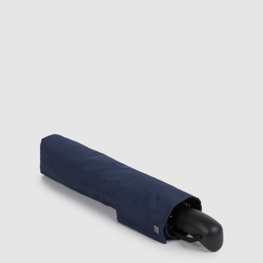 Automatic open/close windproof umbrella PIQUADRO Blue
