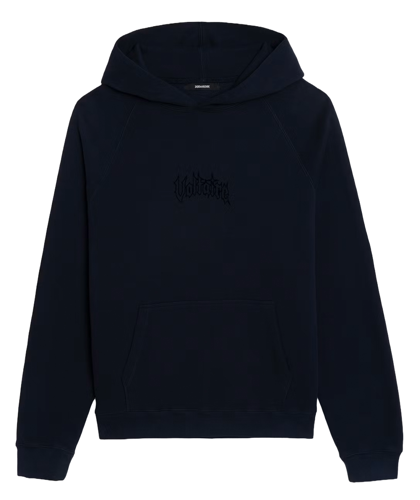 Round-neck cotton-blend sweatshirt ZADIG&VOLTAIRE Blue