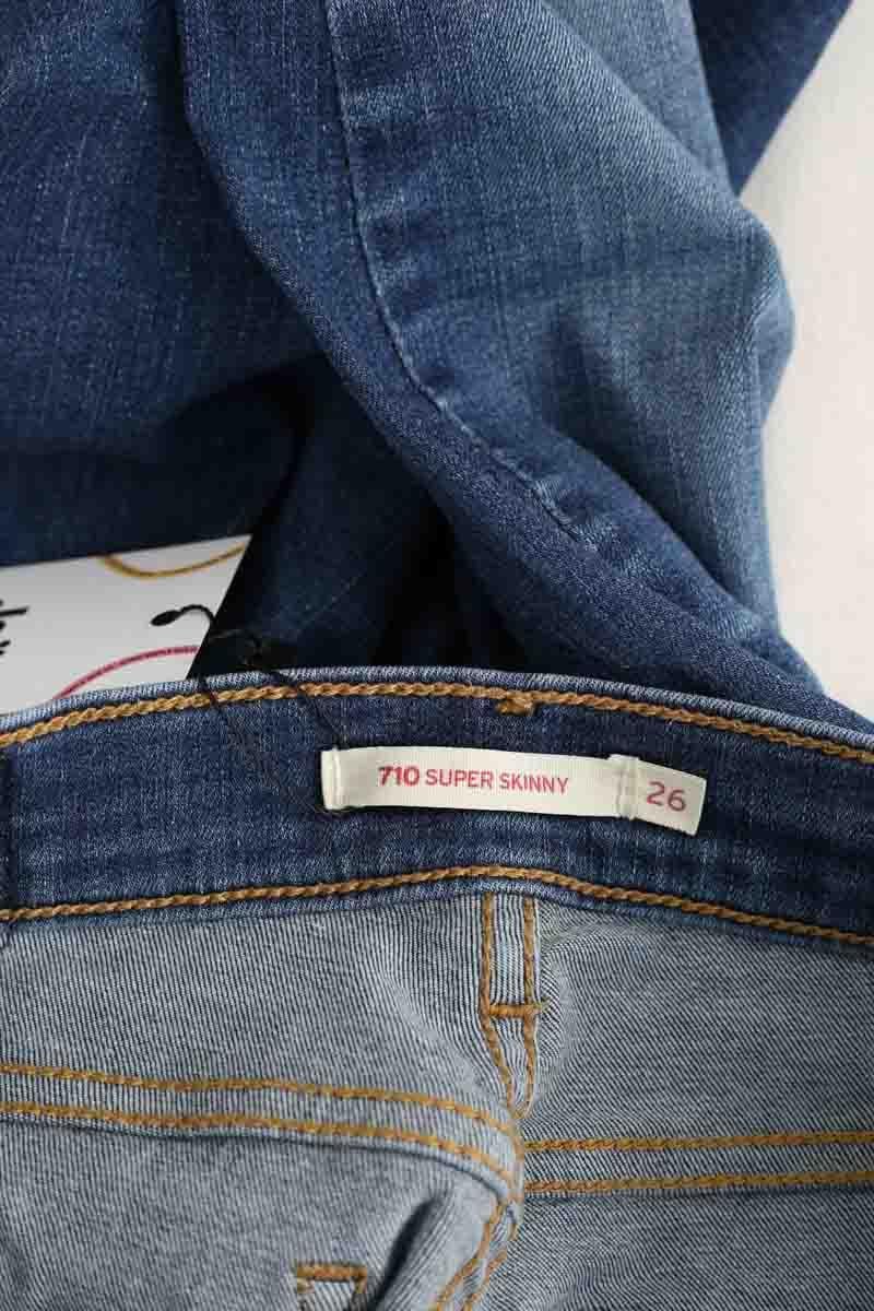 Slim fit jeans 710 LEVI'S - Seconde main Blue