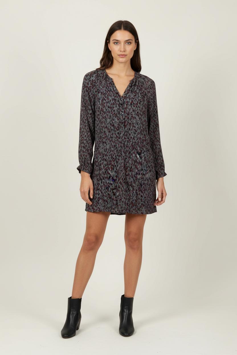 Robe courte & midi COMPTOIR DES COTONNIERS - Seconde main Gris