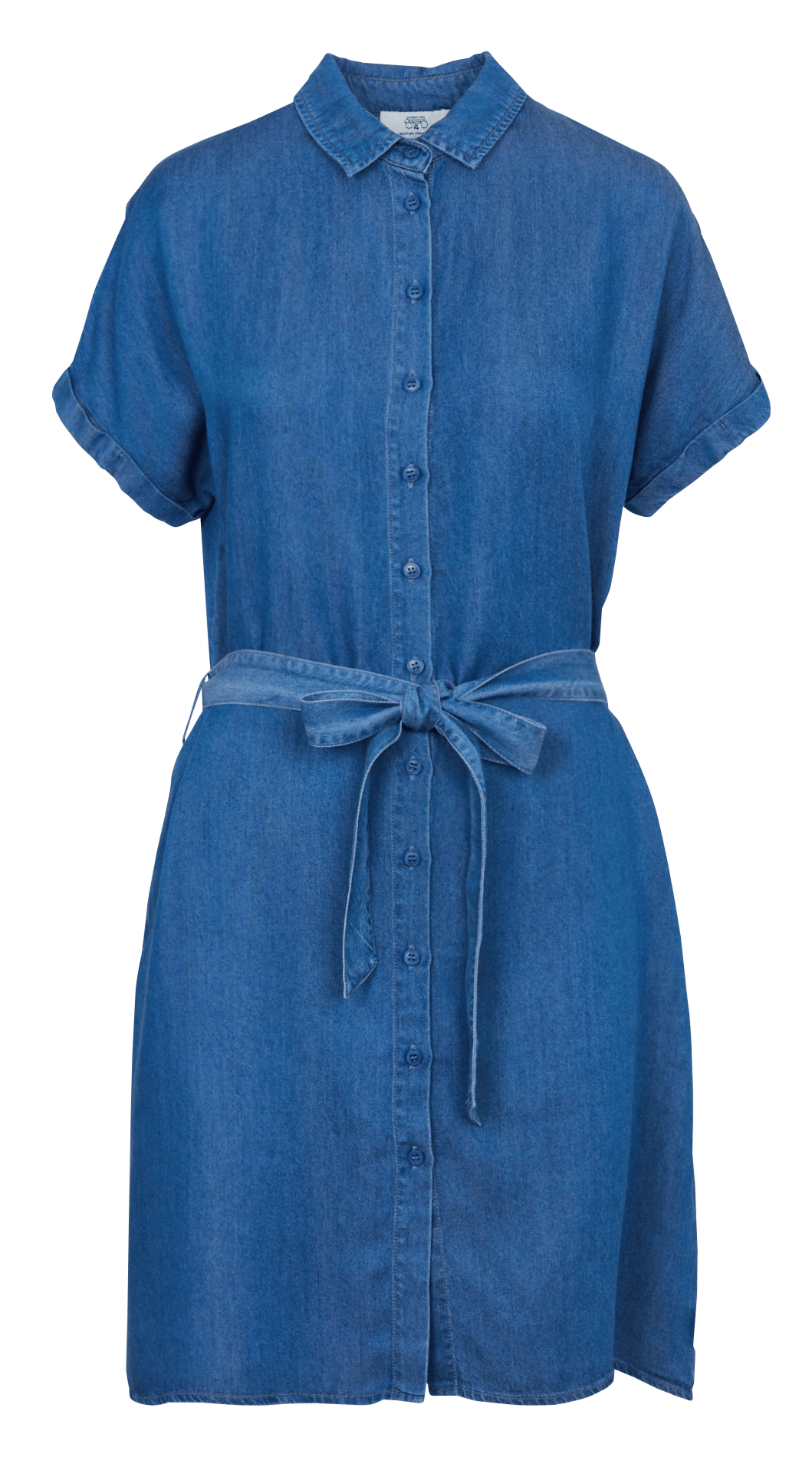 Robe courte col classique LE TEMPS DES CERISES Blue