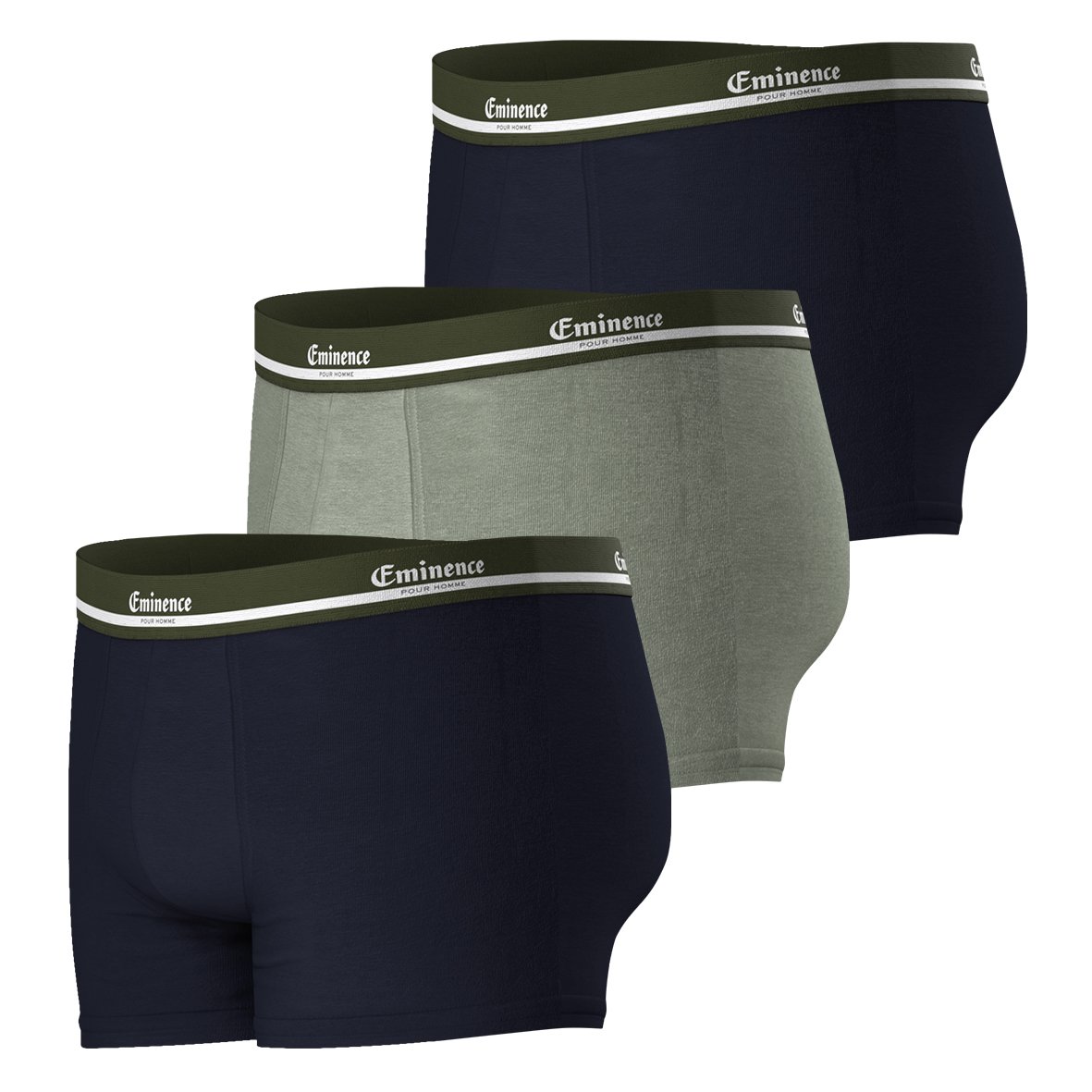 Lot de 3 boxers exclusivité web EMINENCE Bleu