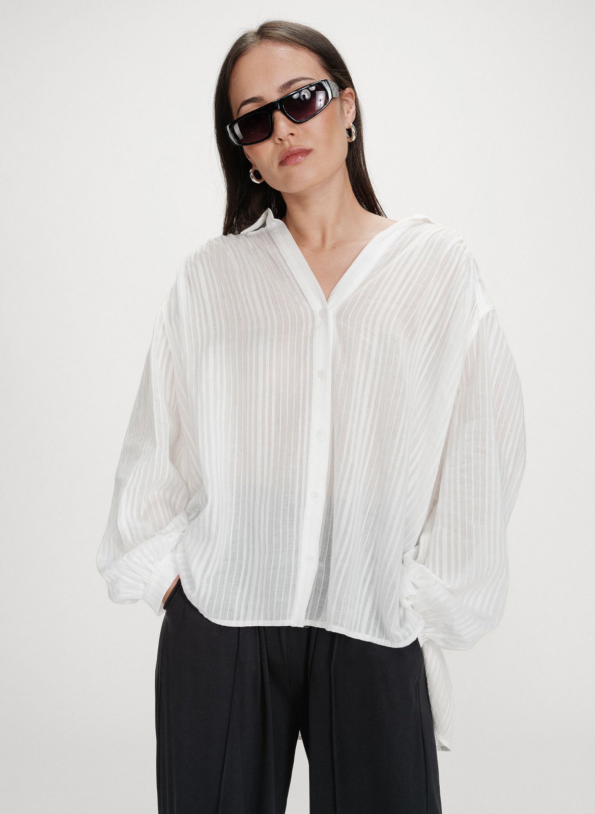 Loose-fit striped shirt GRACE ET MILA