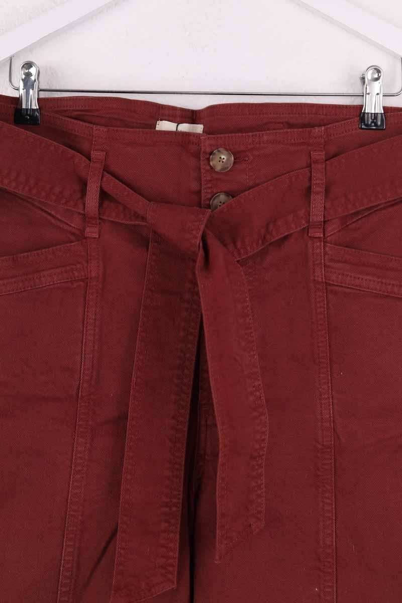 Pantalon droit SEZANE - Seconde main Rouge