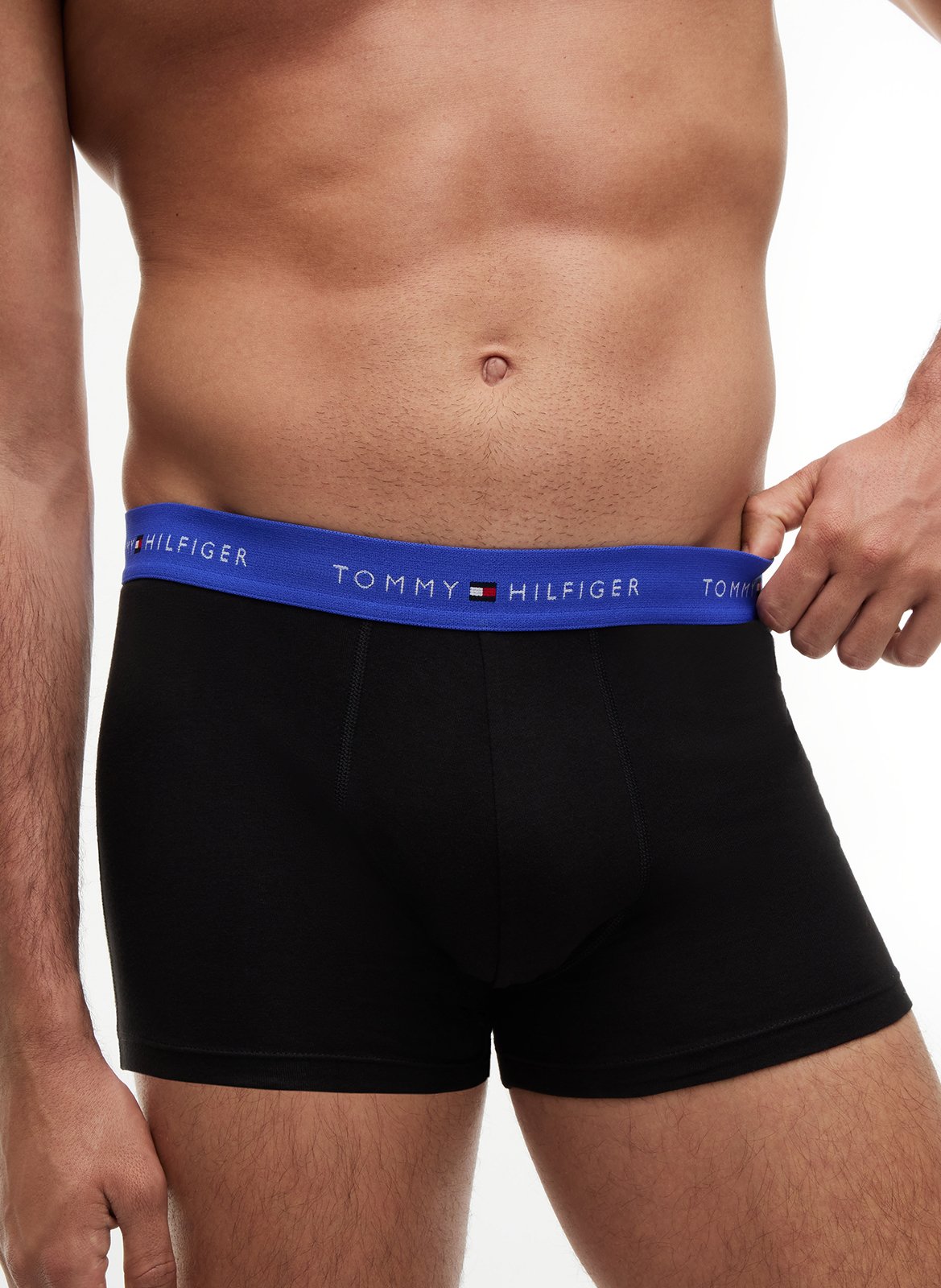 Lot de 3 boxers en coton mélangé TOMMY HILFIGER Rouge