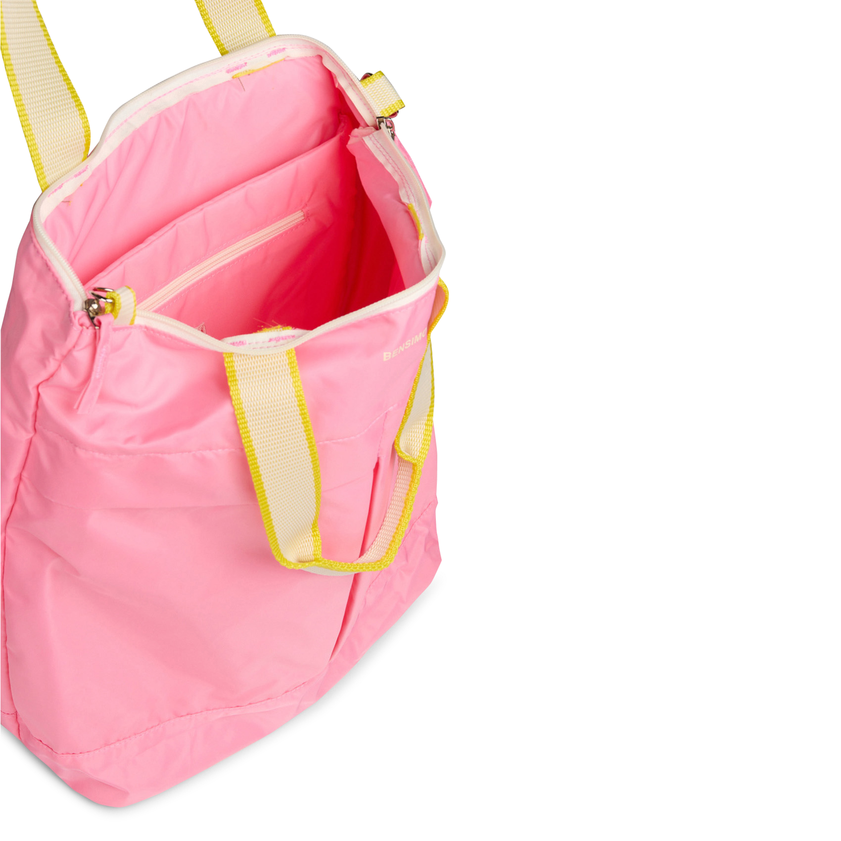 Einfarbige Handtasche BENSIMON Rosa