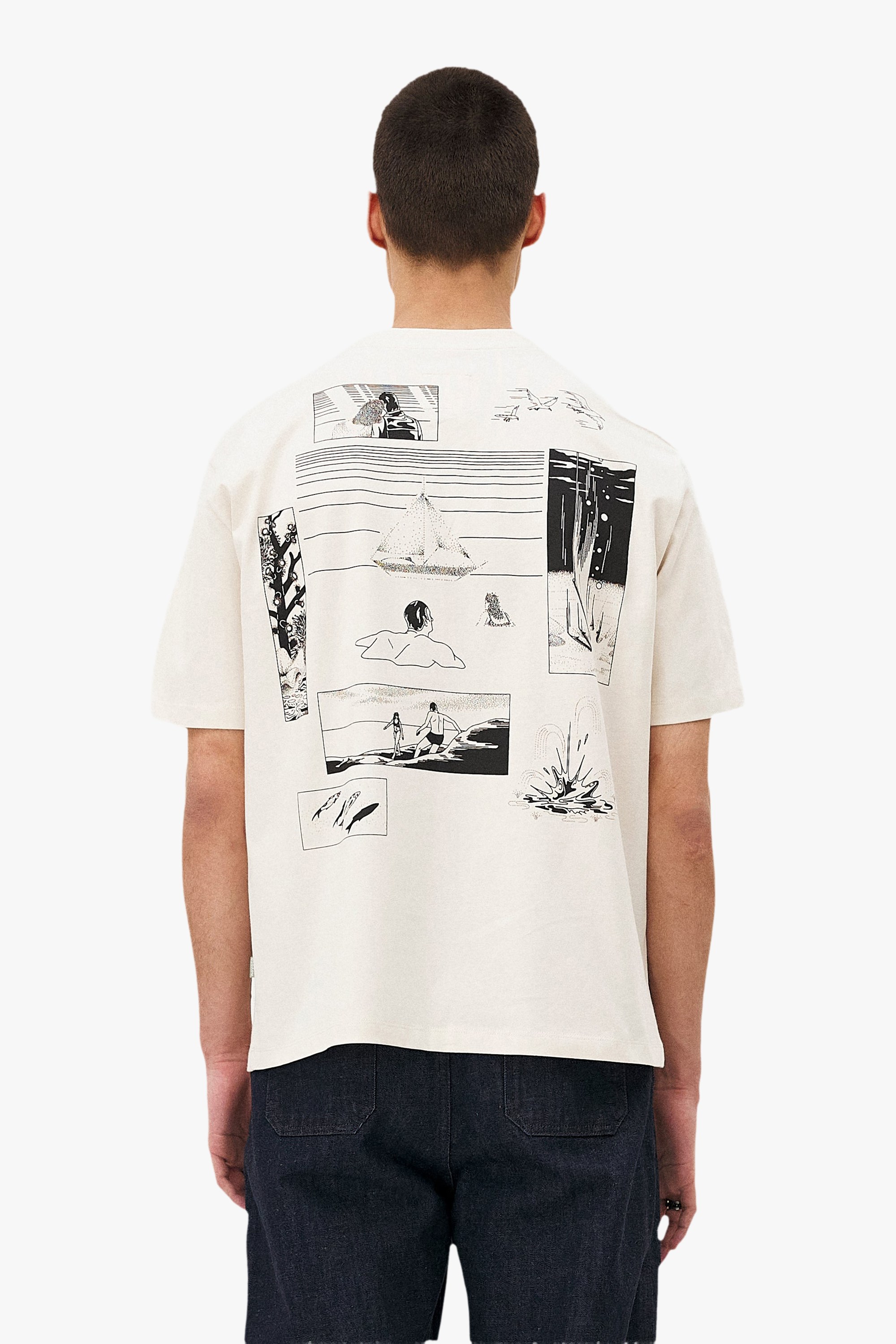 Oversized York T-shirt Noyoco Red