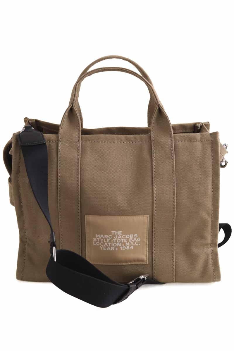Shoulder bag the tag tote MARC JACOBS - Seconde Main Khaki