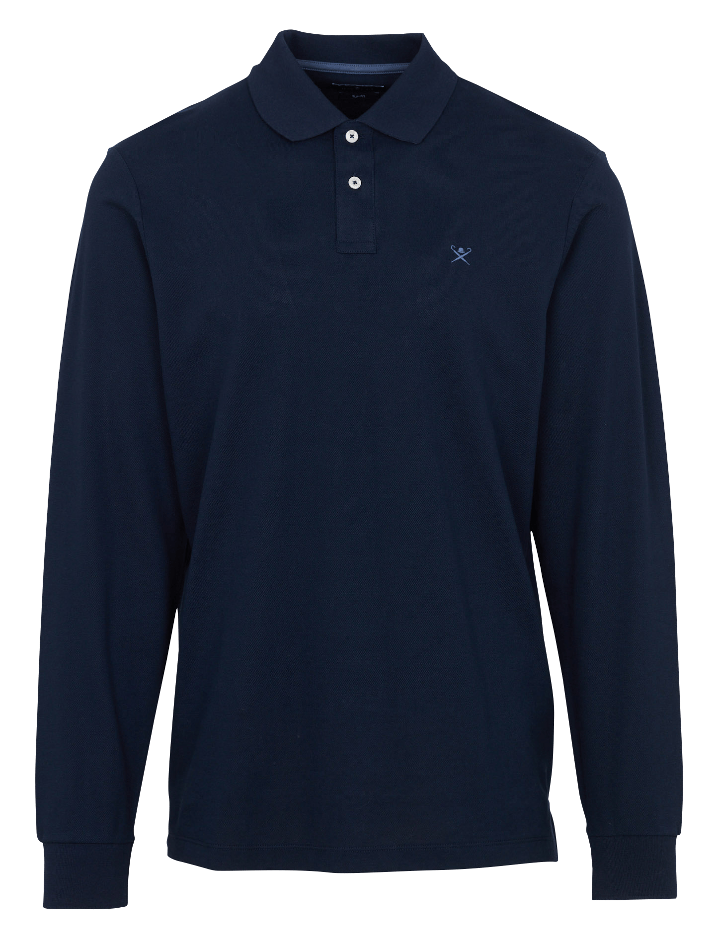 Langarm-Poloshirt aus Baumwolle HACKETT