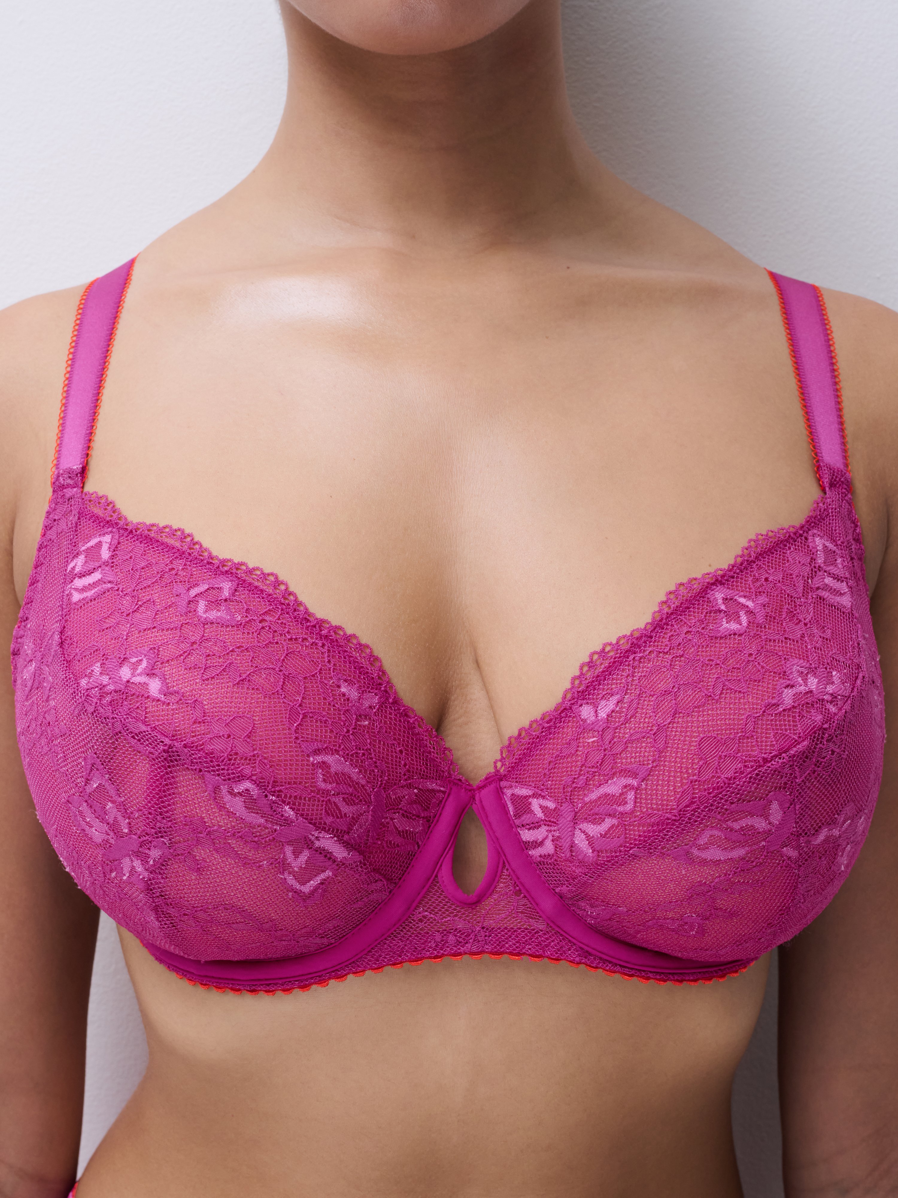 Full-cup bra CHANTELLE PULP Pink