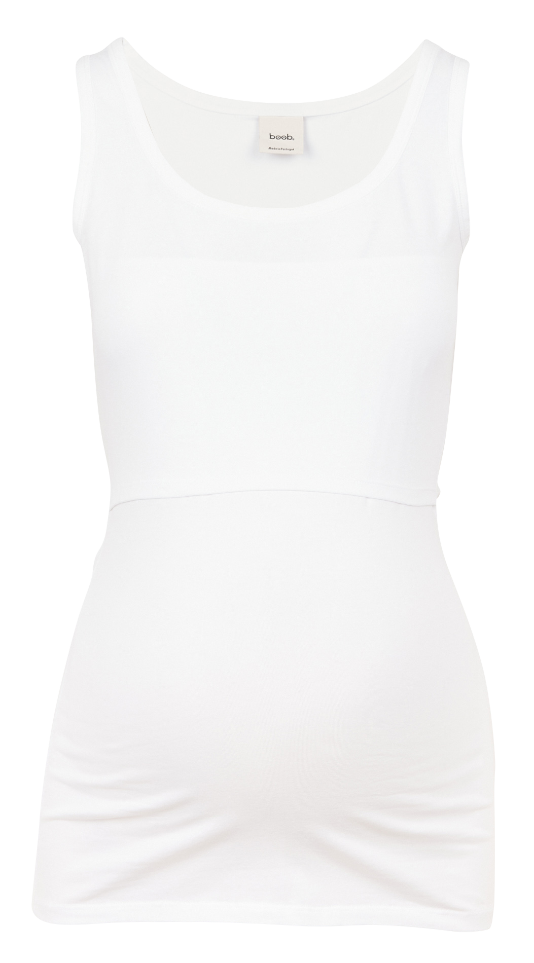 Organic cotton maternity and nursing tank top BOOB