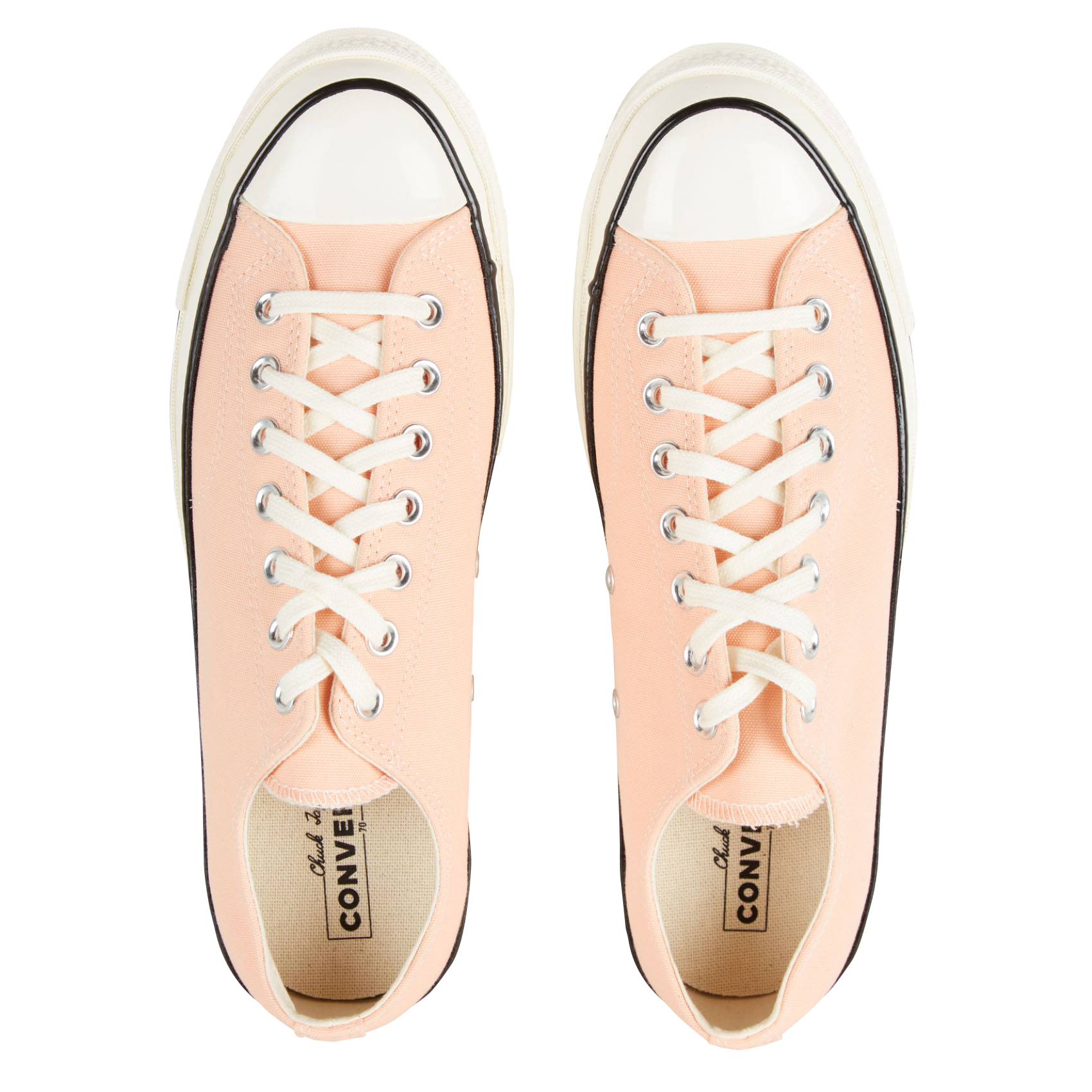 Baskets basses à lacets  CONVERSE Orange