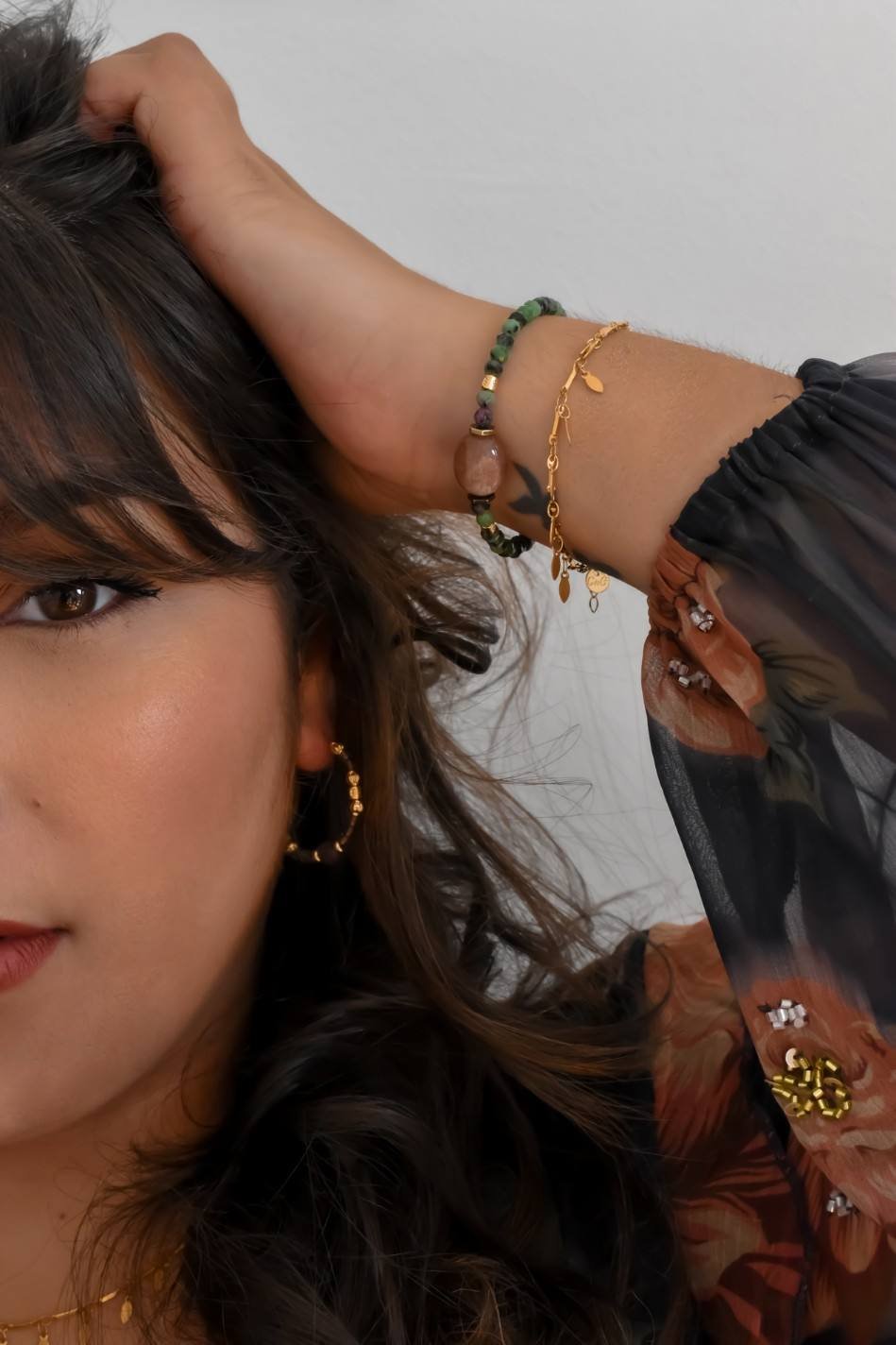 Chain bracelet GINANDGER Blue