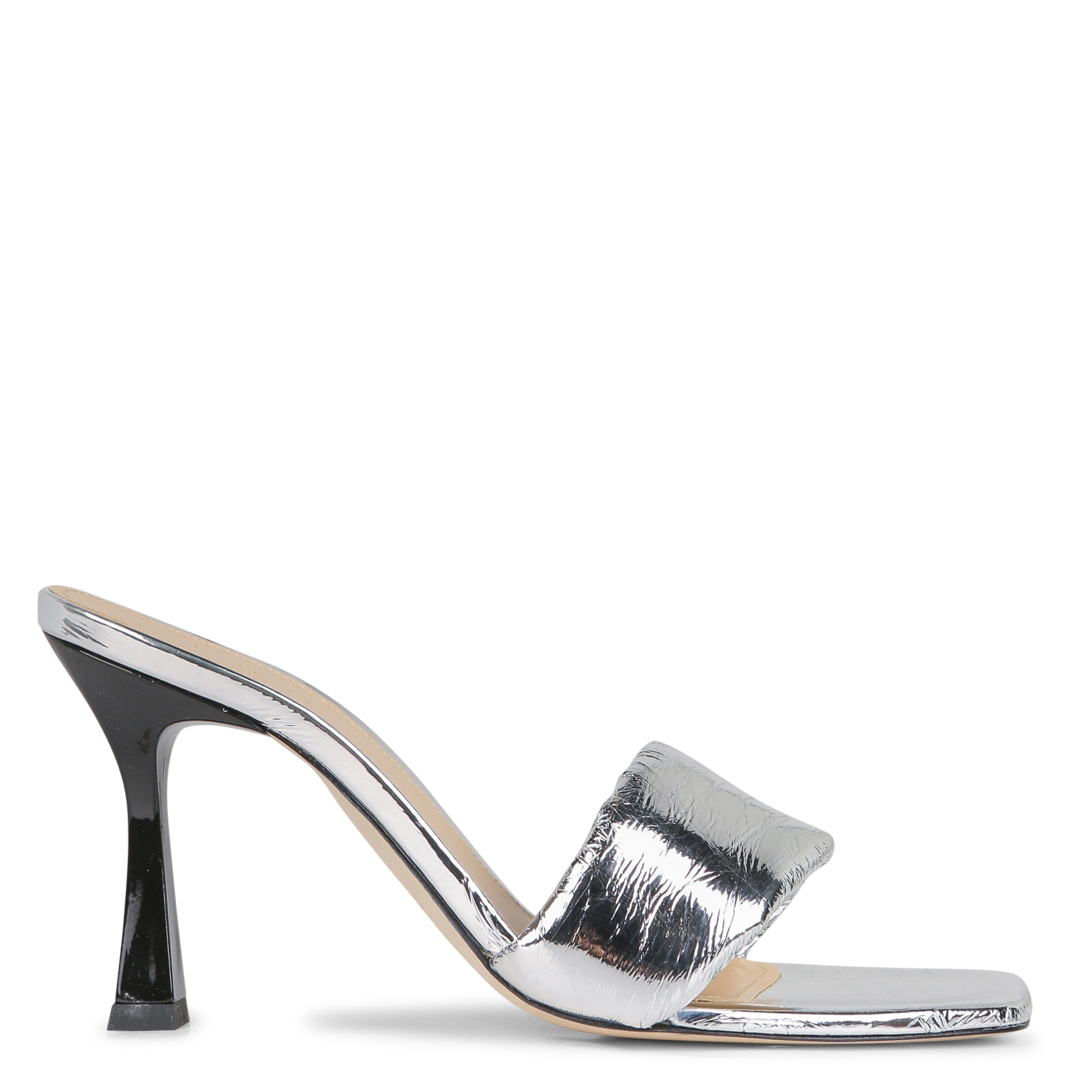 Escarpins ouverts métallisés IRO Argent