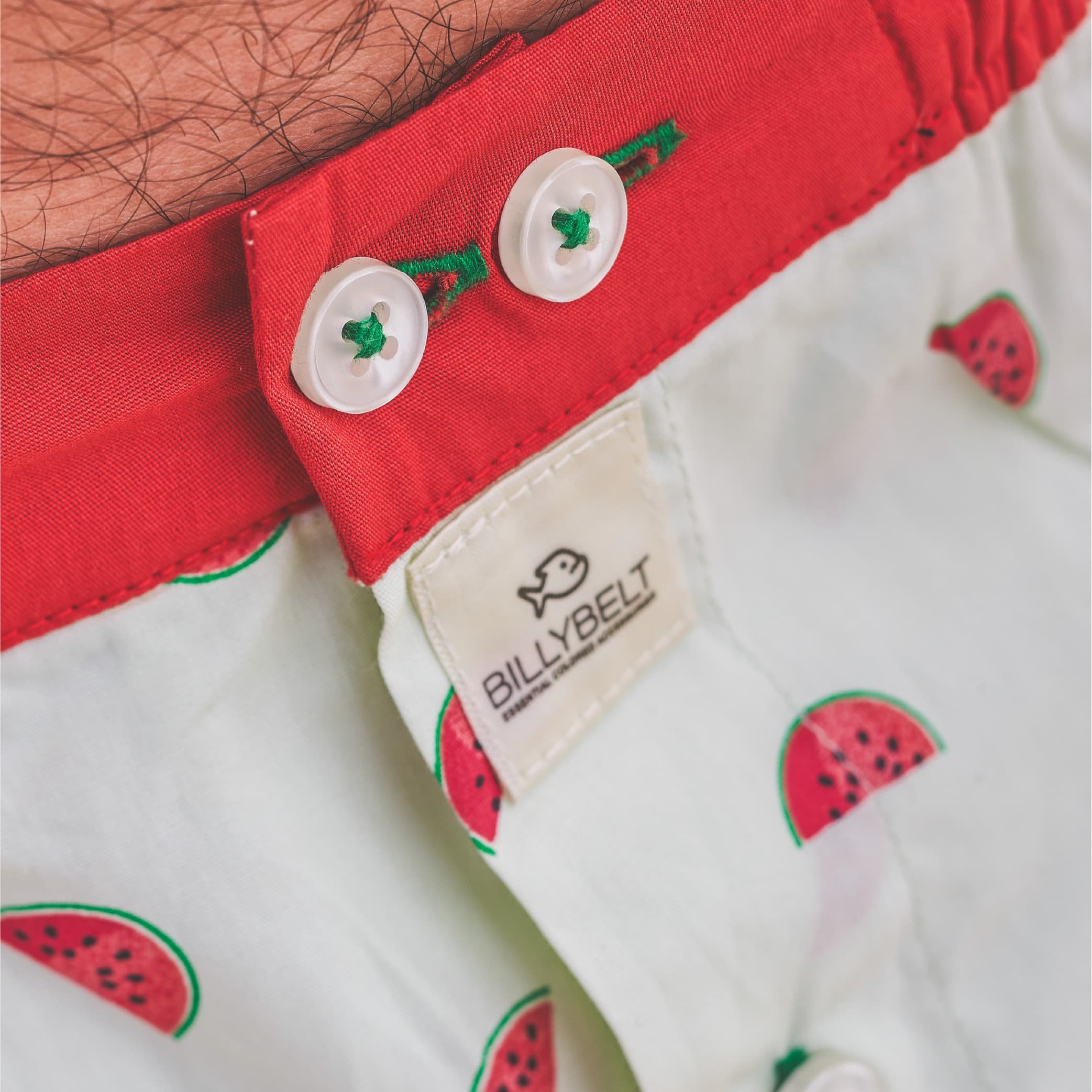 Organic cotton boxer shorts BILLYBELT White