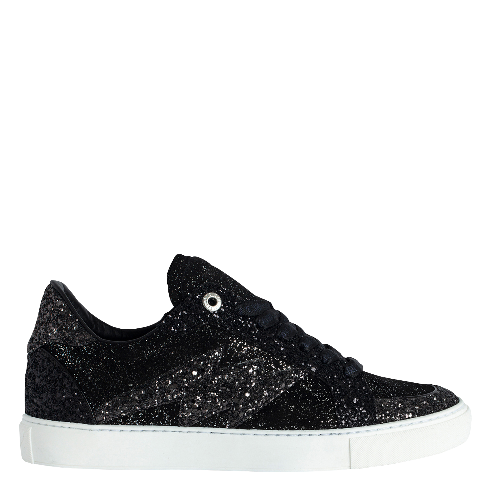 Baskets basses pailletées ZADIG&VOLTAIRE Noir