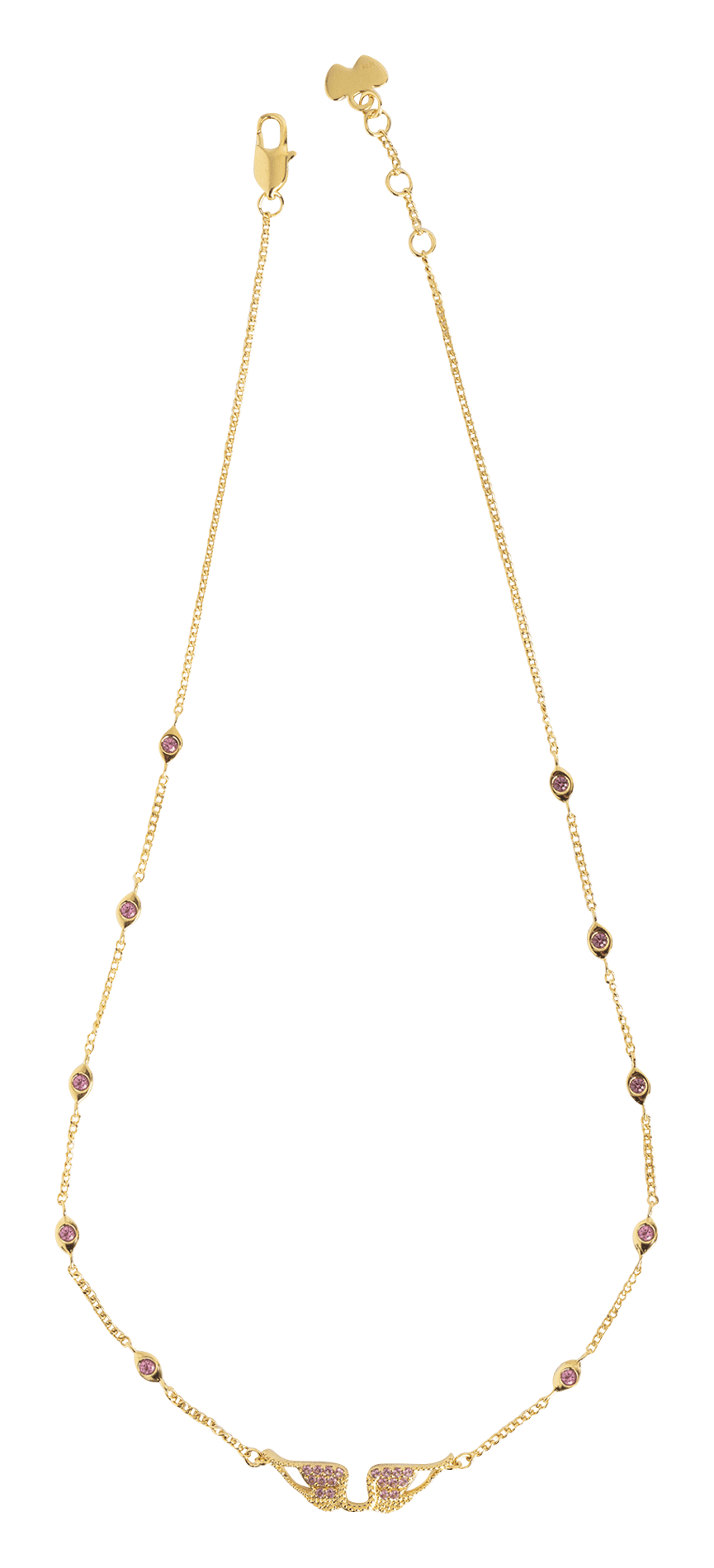 Strasshalskette ZADIG&VOLTAIRE Gelb