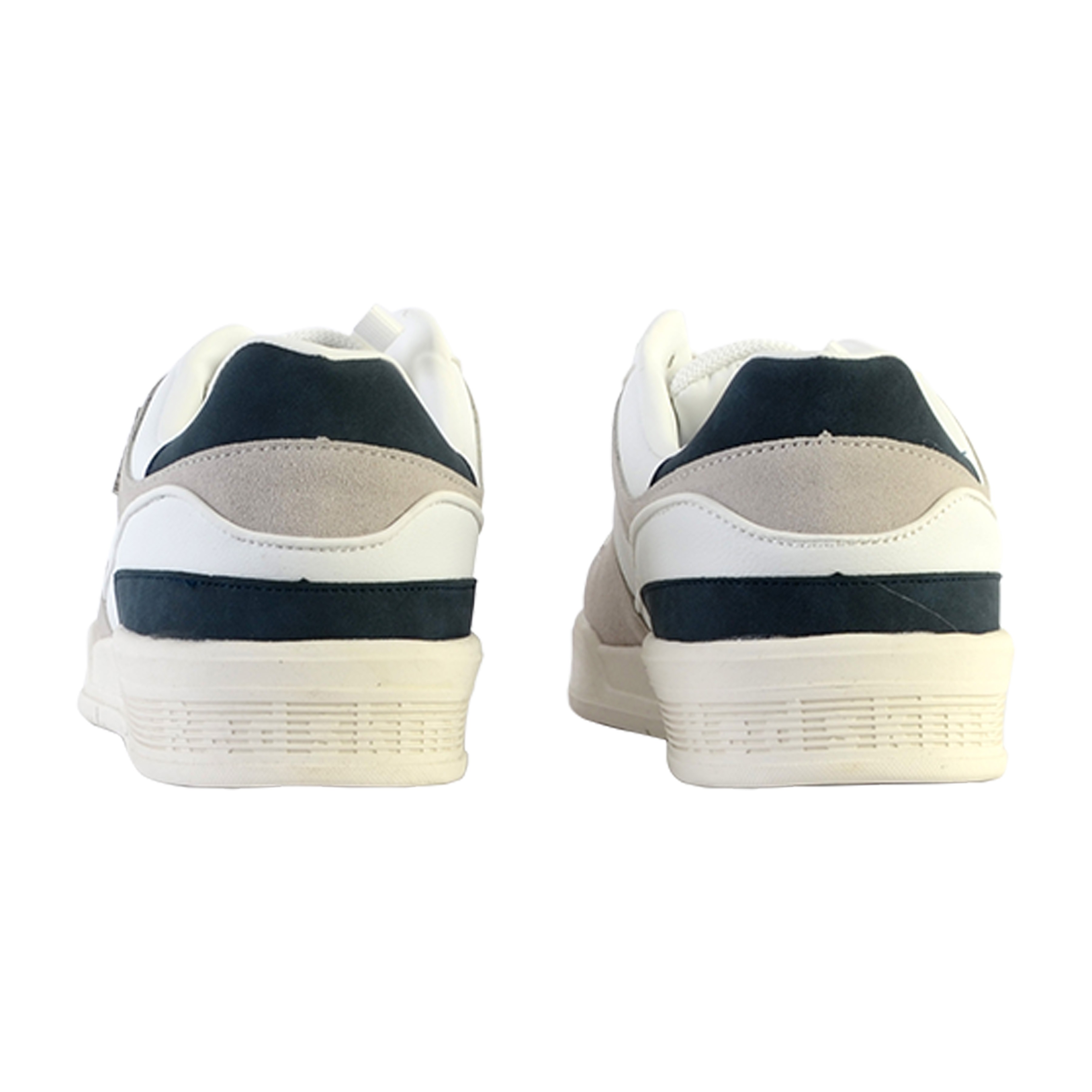 Leather sneakers faster REDSKINS White