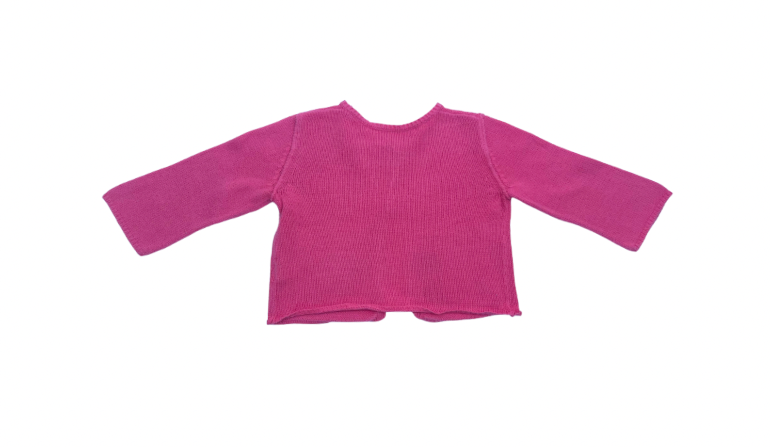 Pink baby cardigan - 6 months BONPOINT - Seconde Main Pink