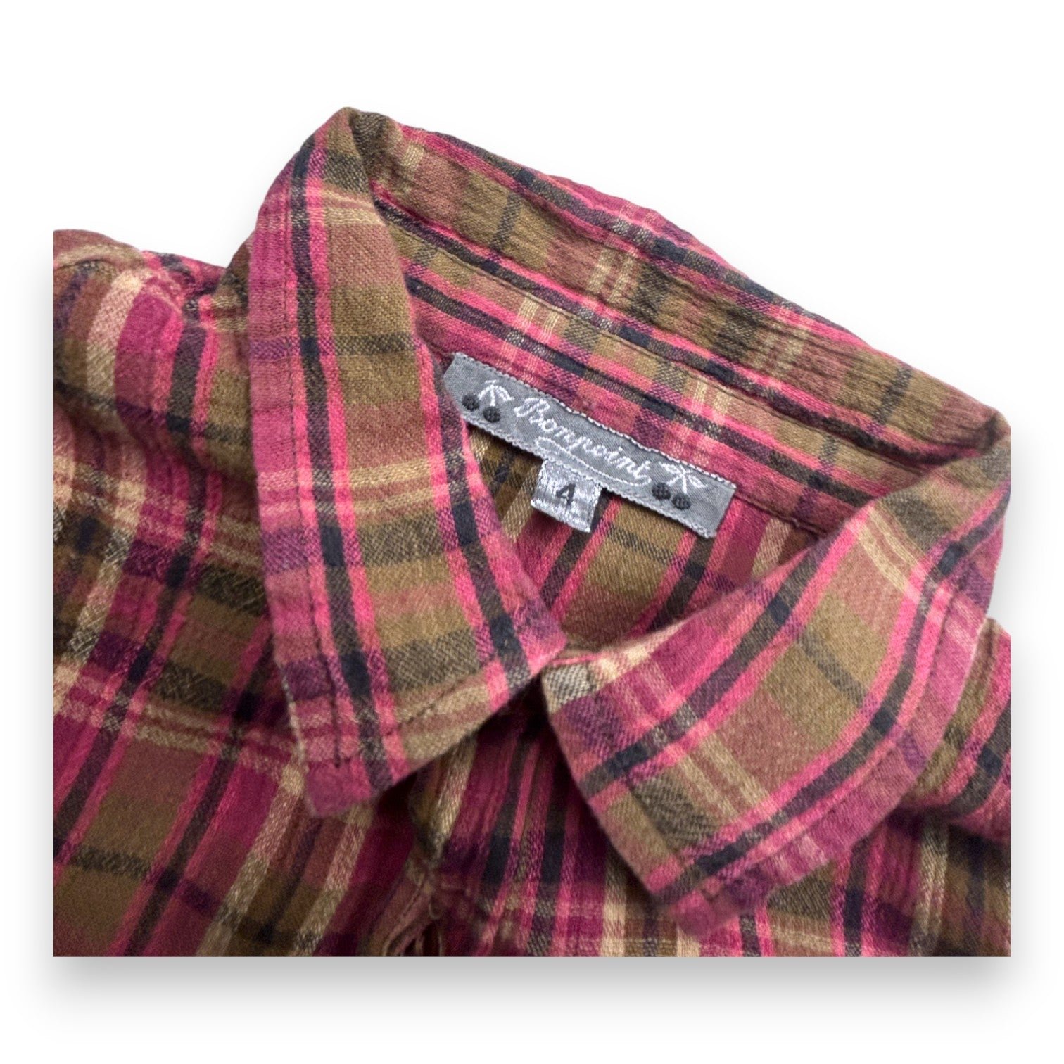 Pink child's shirt - 4 years BONPOINT - Seconde Main Pink