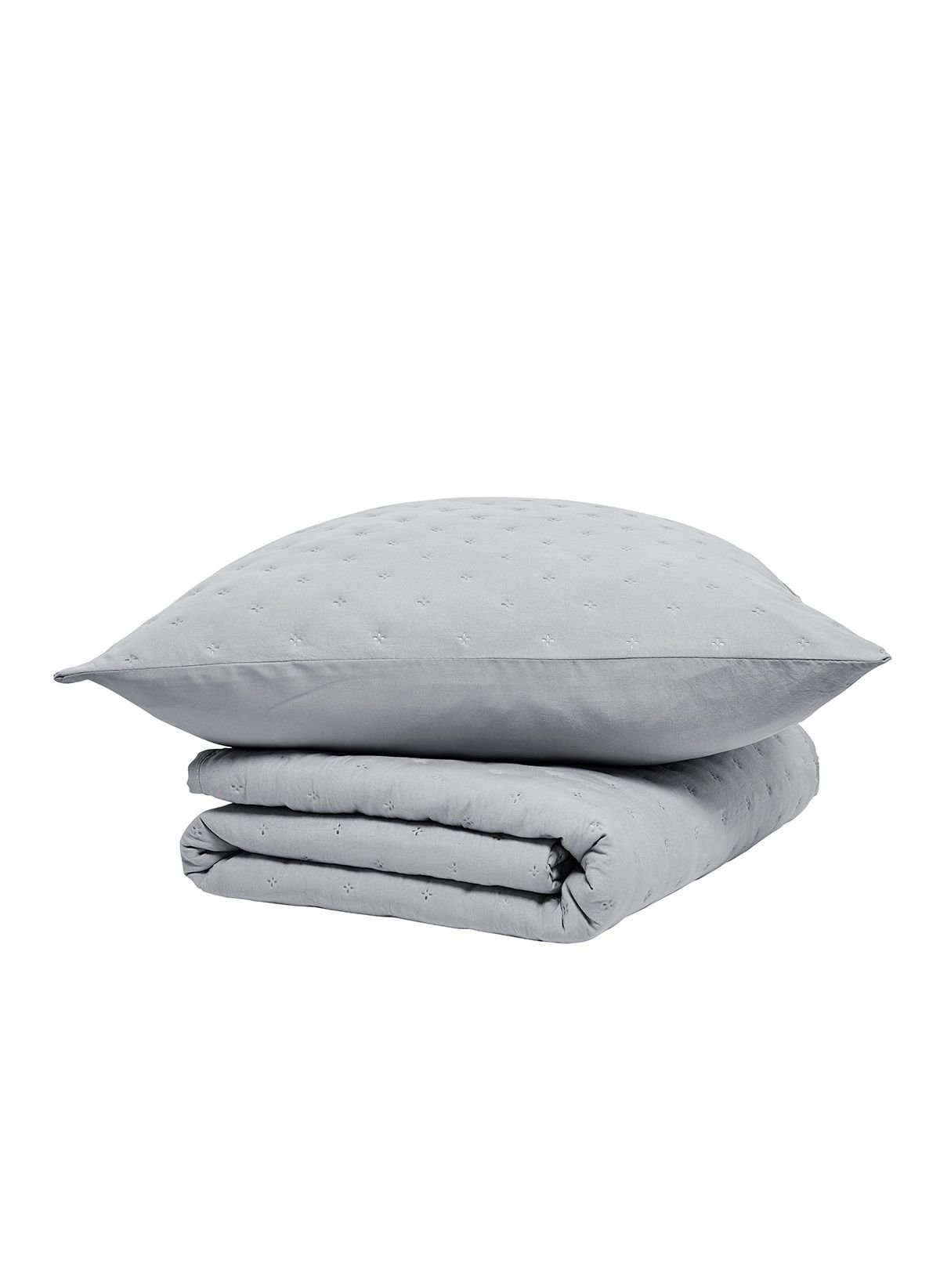 Boutis bedspread TODAY LINGE DE MAISON Grey