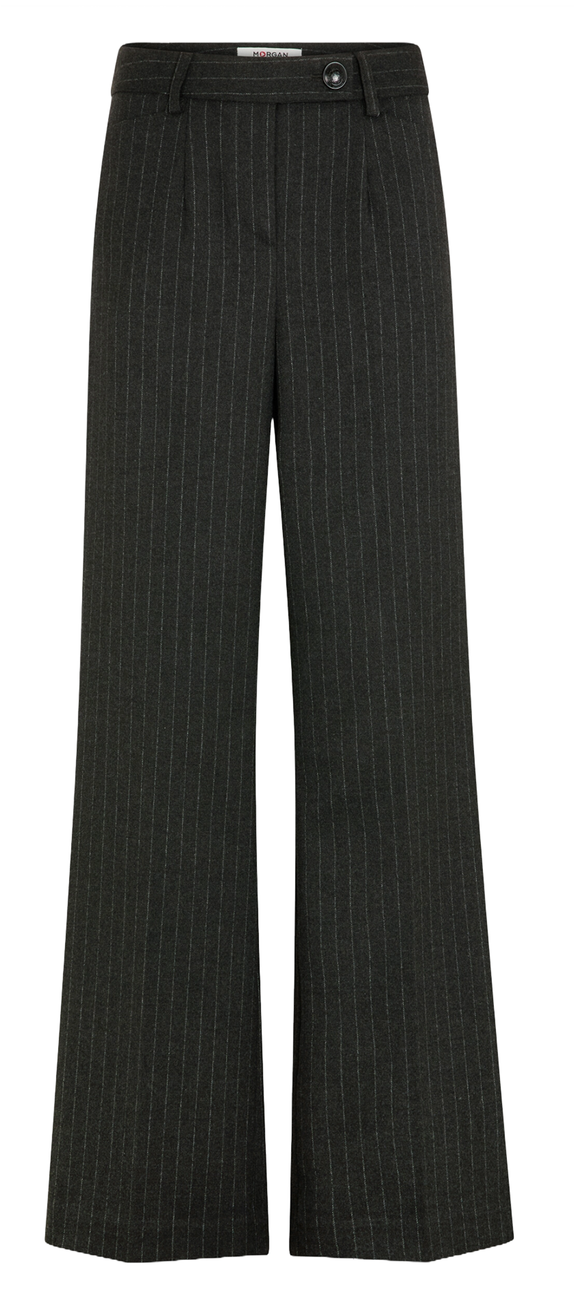 Pantalon large rayé MORGAN Gris