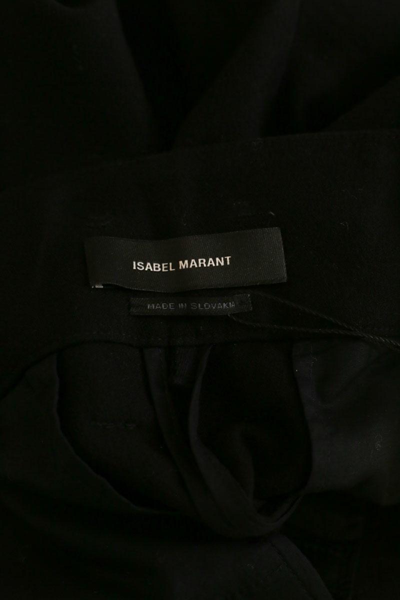 Black straight-leg  pants ISABEL MARANT - Seconde Main Black