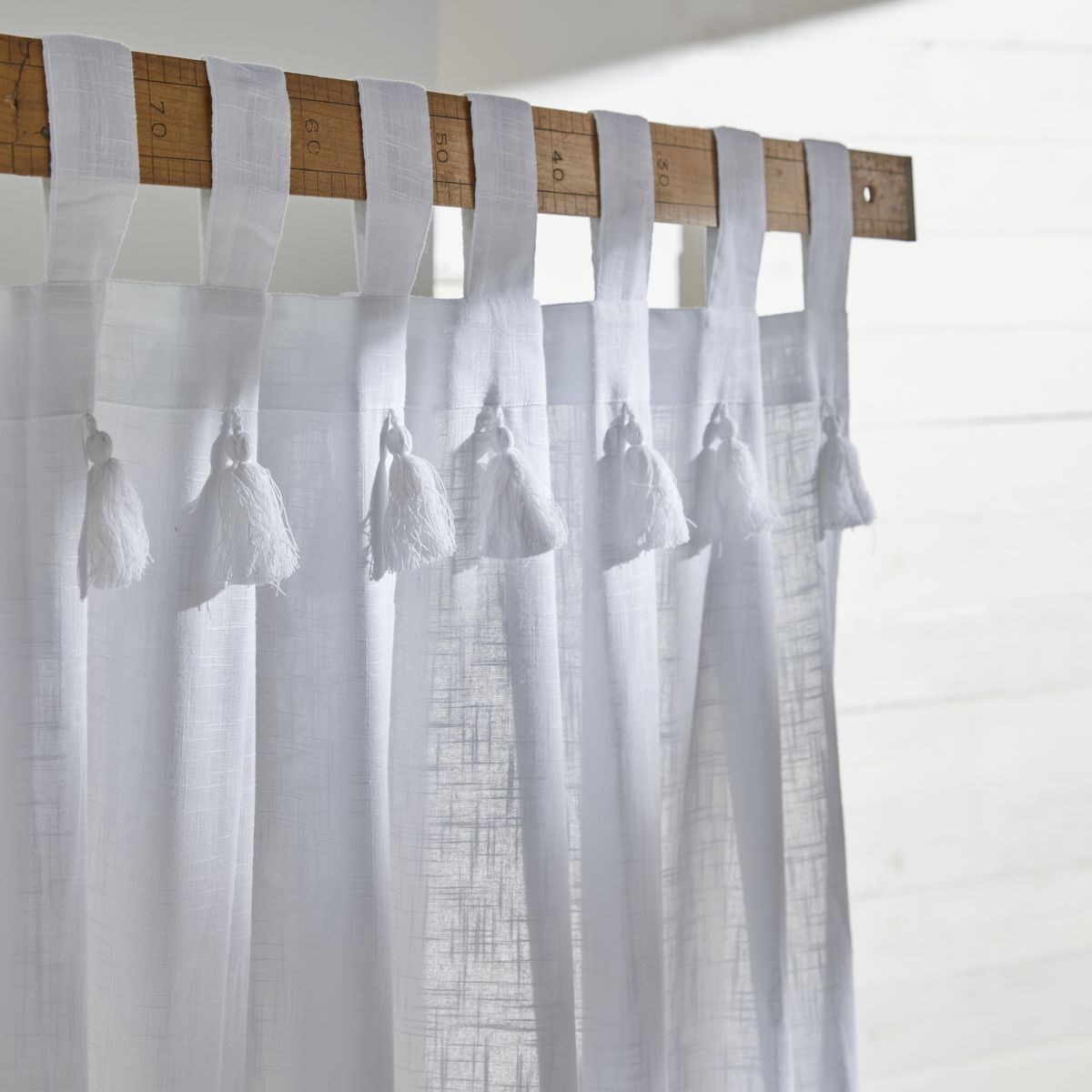 Cotton voile TODAY LINGE DE MAISON White