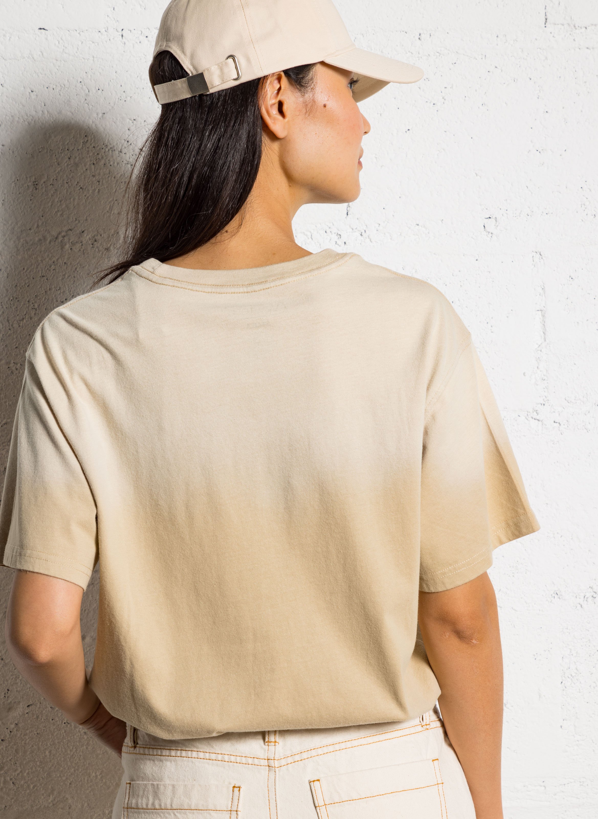 Camiliday round-neck sleeveless cotton top NEWTONE Beige