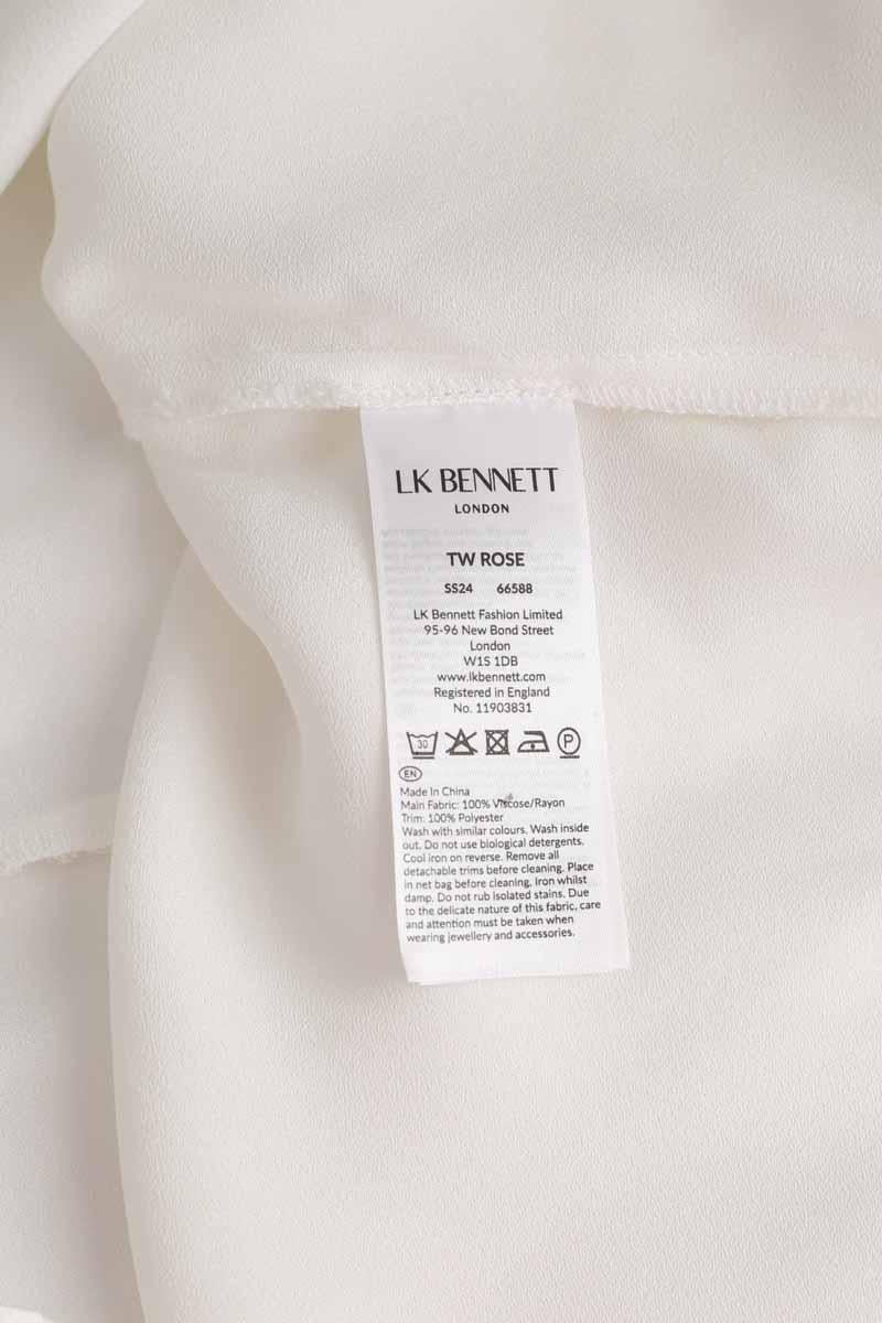 Blouse LK BENNETT - Seconde Main White