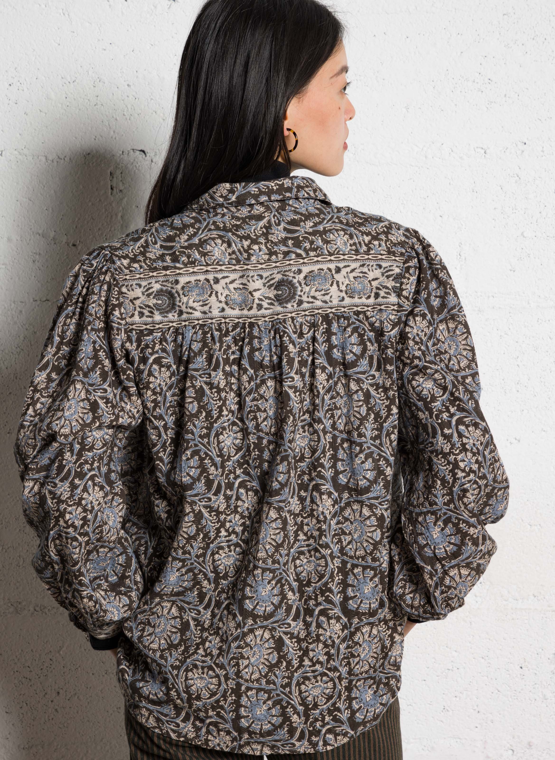 Loose shirt MAISON HOTEL Blue