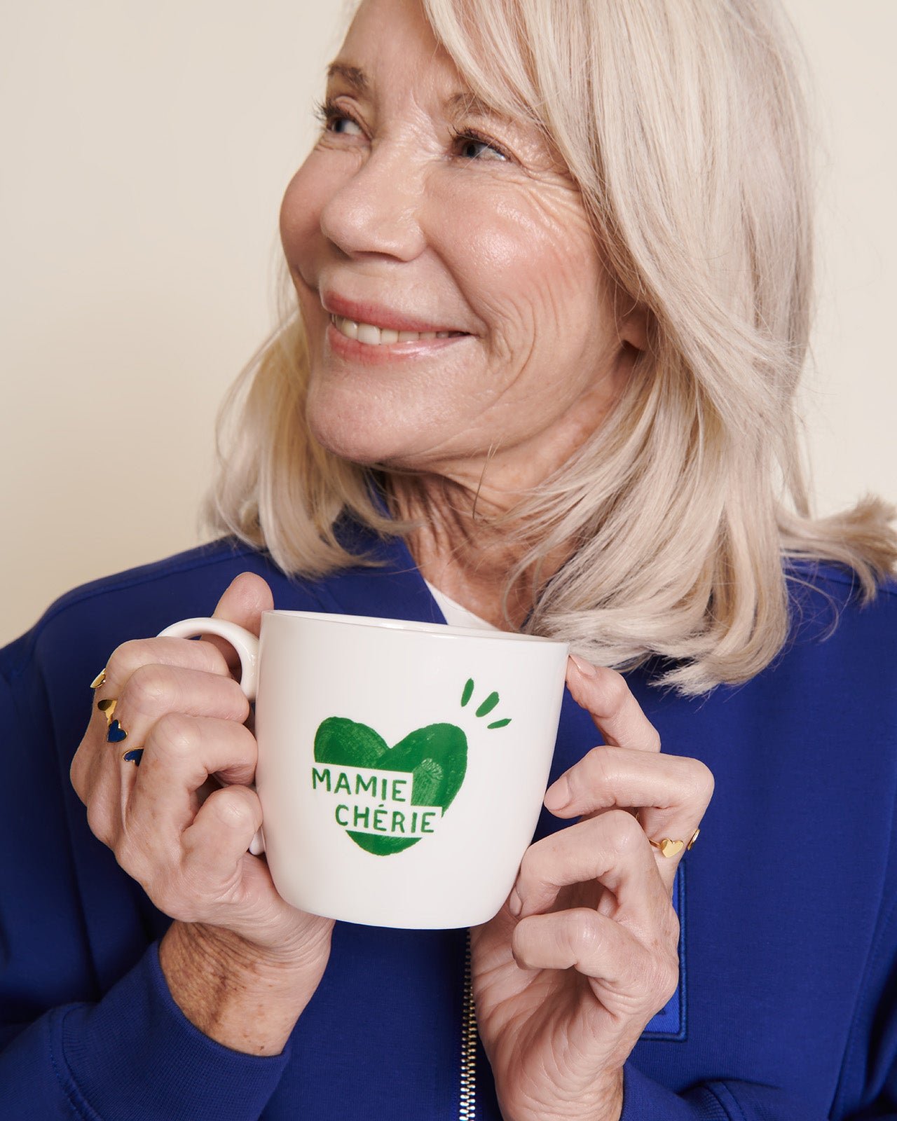 Sweet Grandma Heart Mug EMOI EMOI White