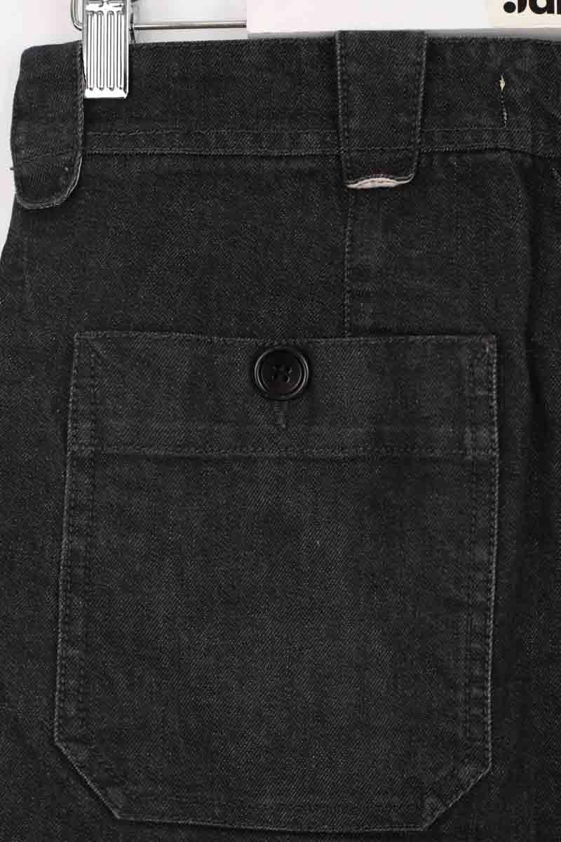 Mini jupe en coton ISABEL MARANT ÉTOILE - SECONDE MAIN Noir