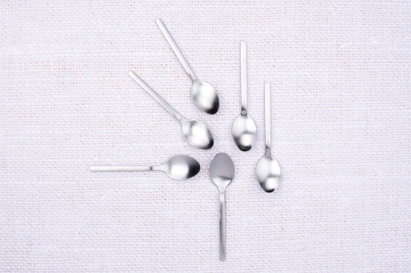 Set of 6 Emund teaspoons - copper BJORN Silver