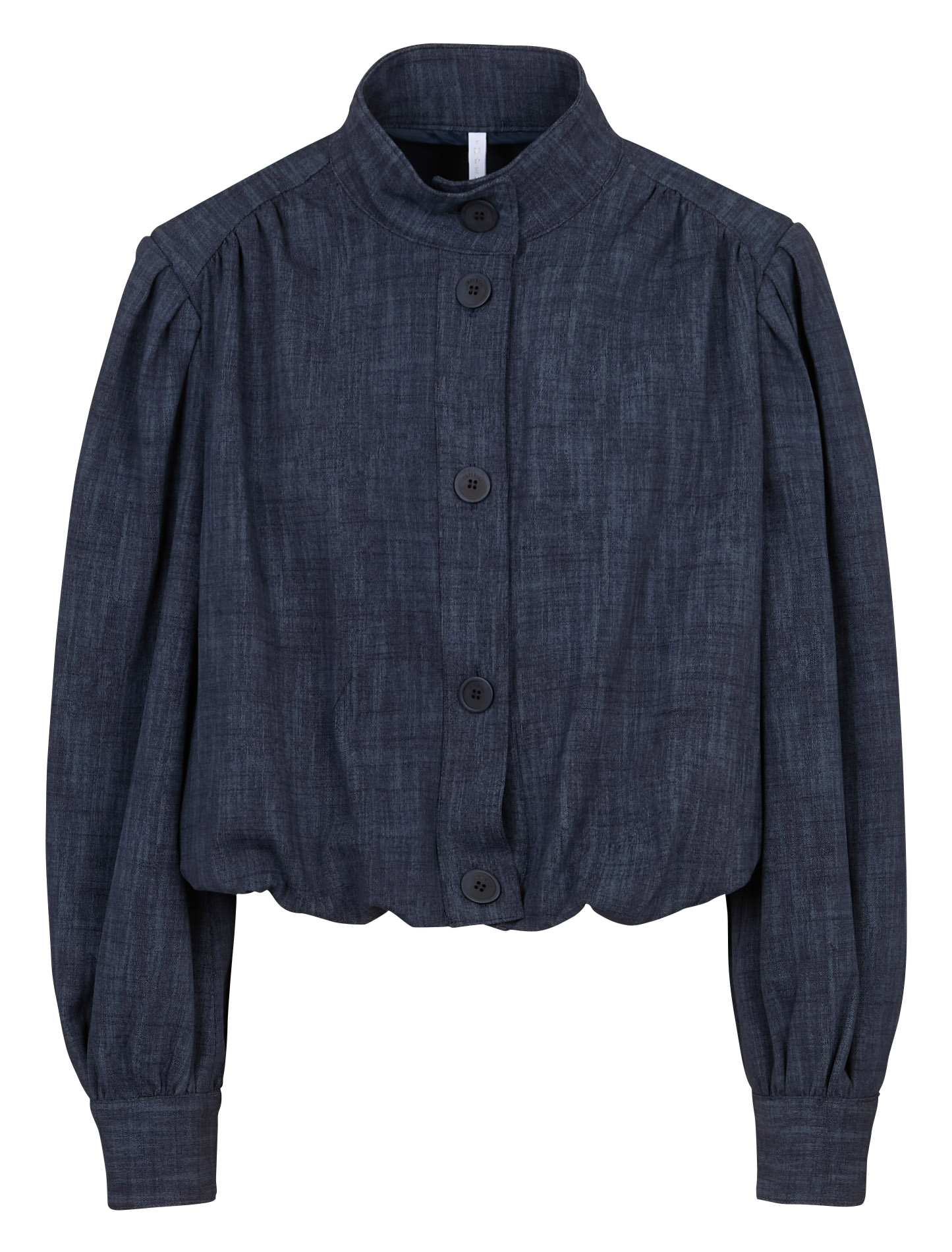 Veste courte bouffante col montant IMPERIAL Bleu