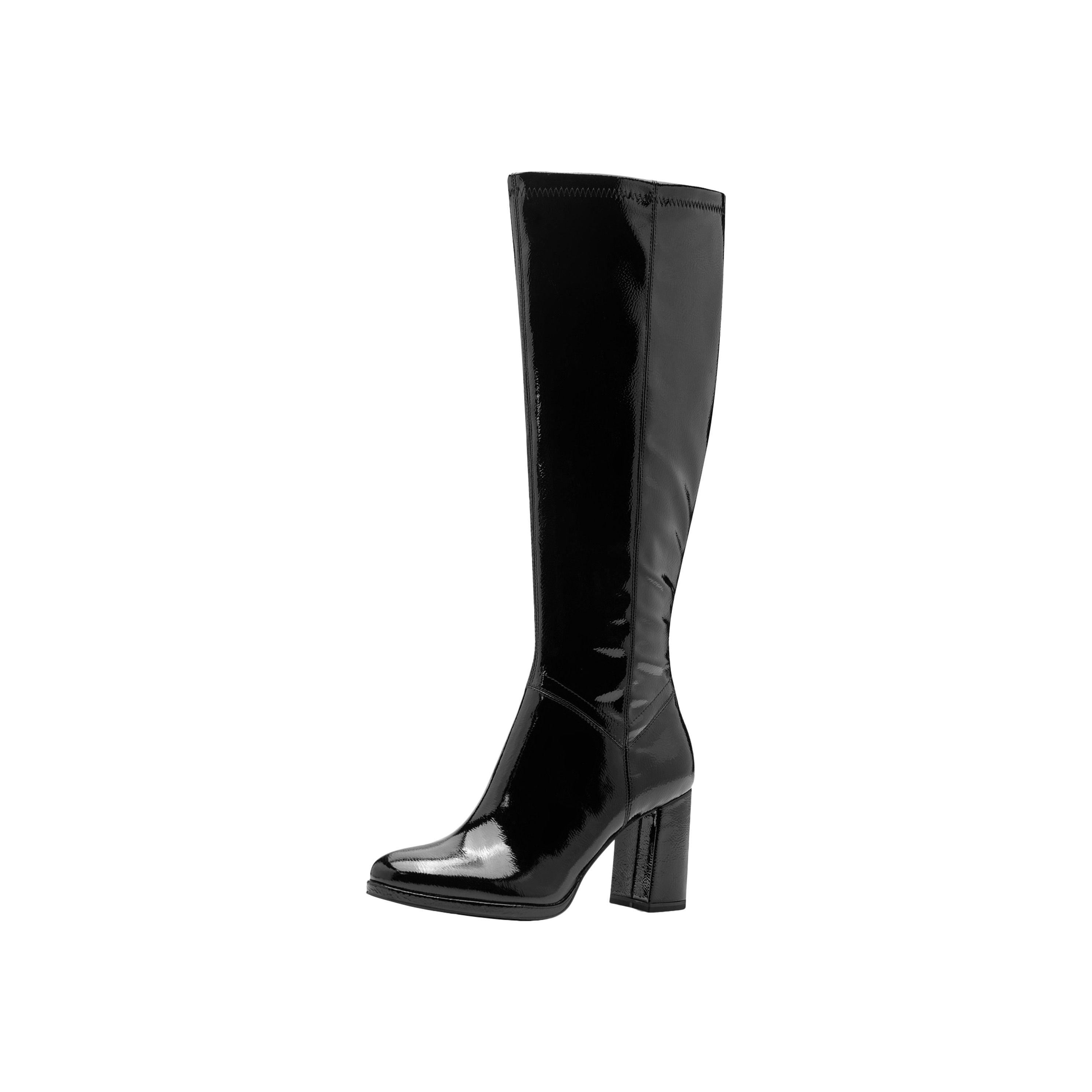 Heeled ankle boots with zip TAMARIS Black